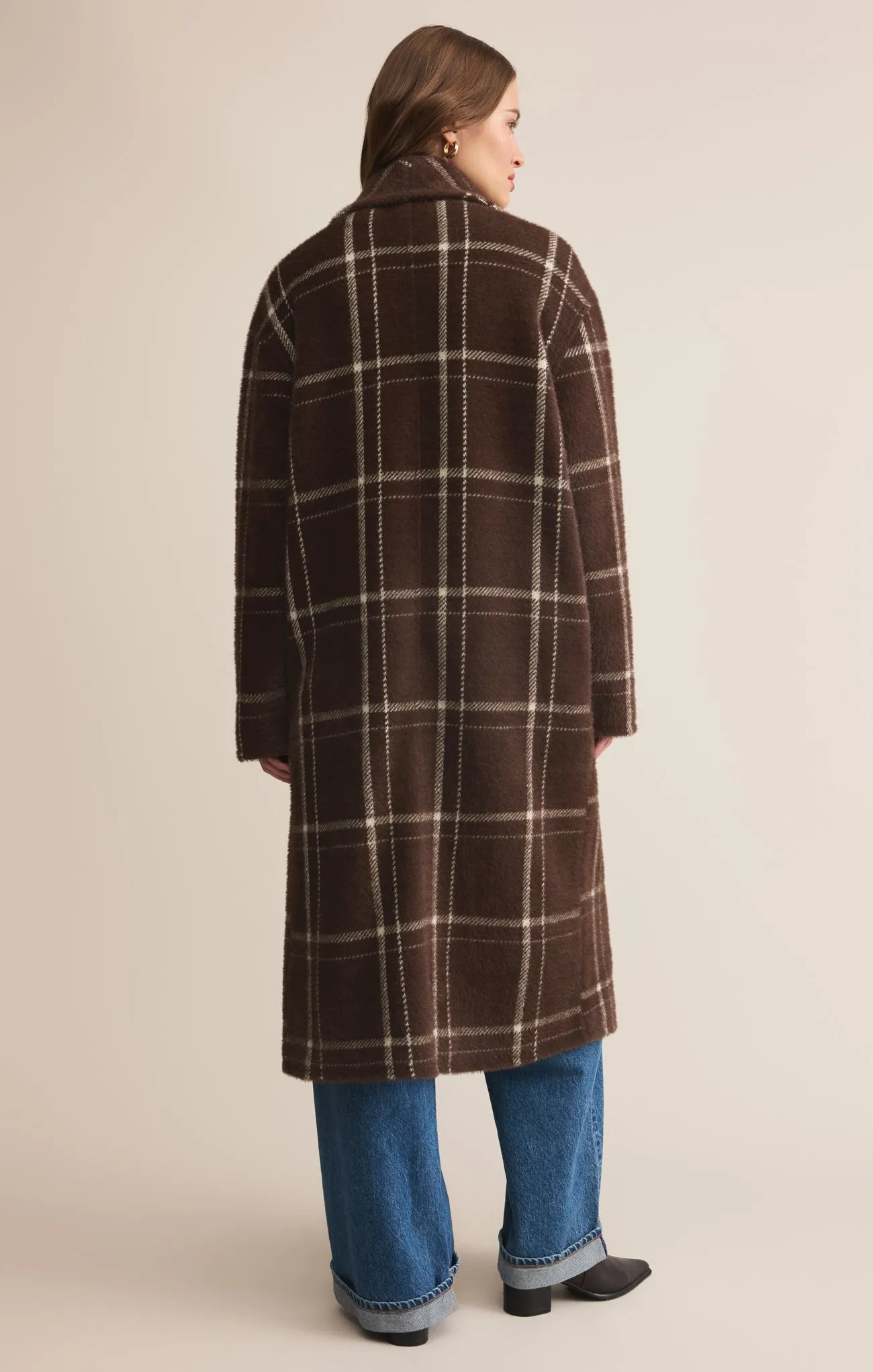 Mason Sweater Plaid Coat sold by Z Supply product image thumbnail 2