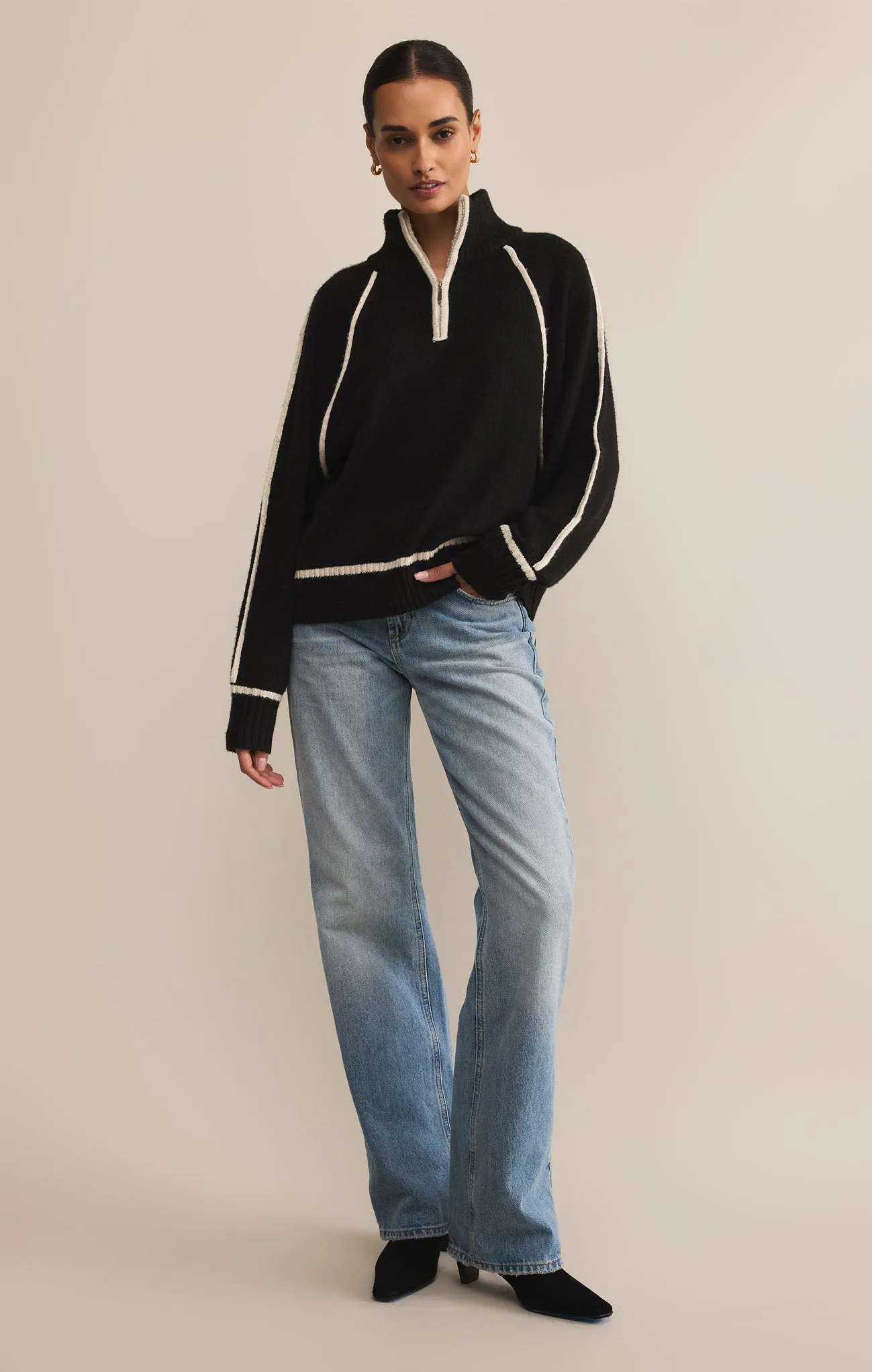 Alps Half Zip Sweater sold by Z Supply product image thumbnail 4