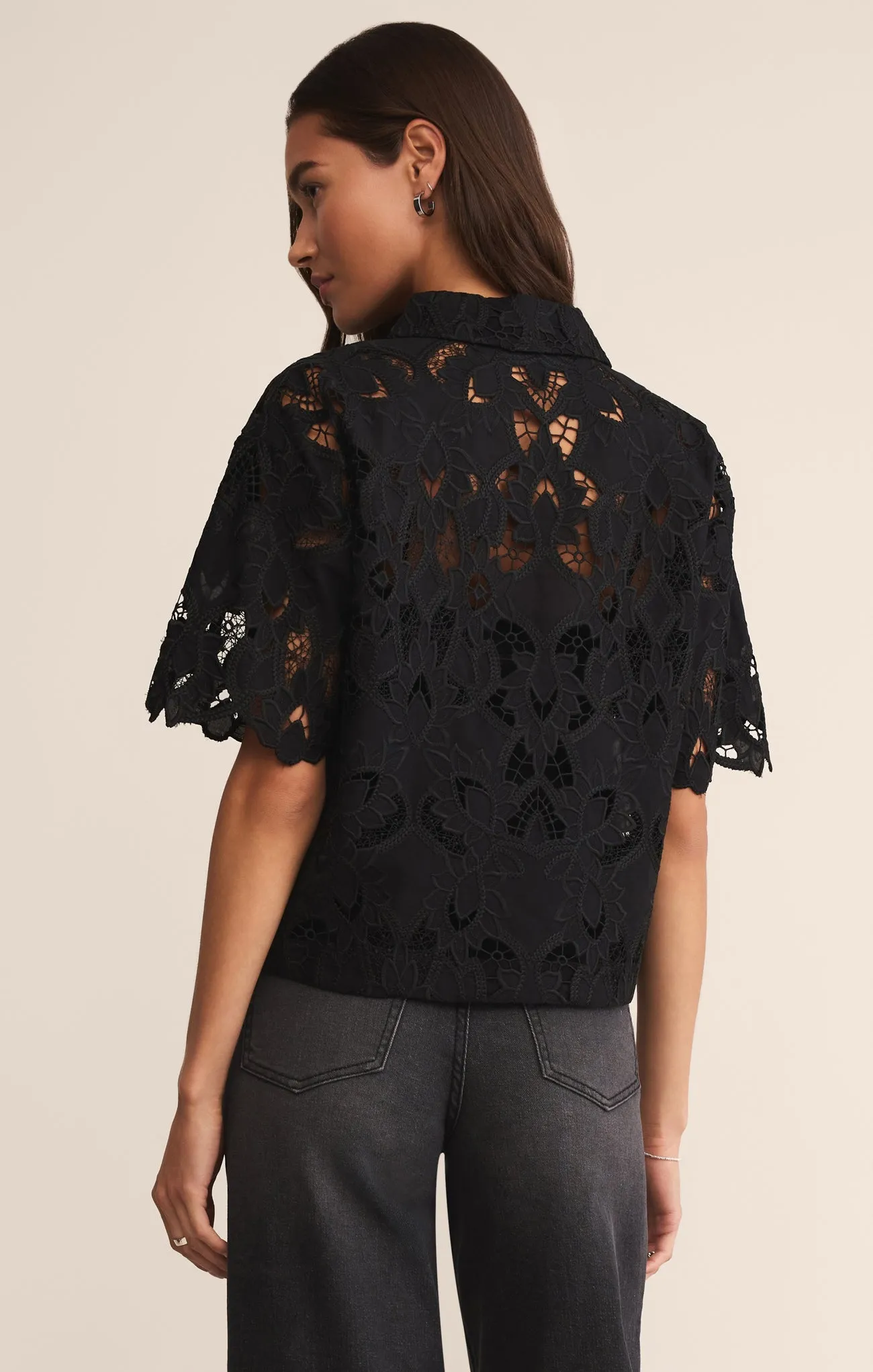 Midnight Embroidered Top sold by Z Supply product image thumbnail 2