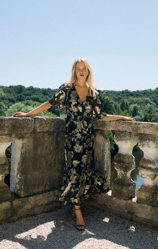 Kiera Jacquard Maxi Dress sold by Z Supply