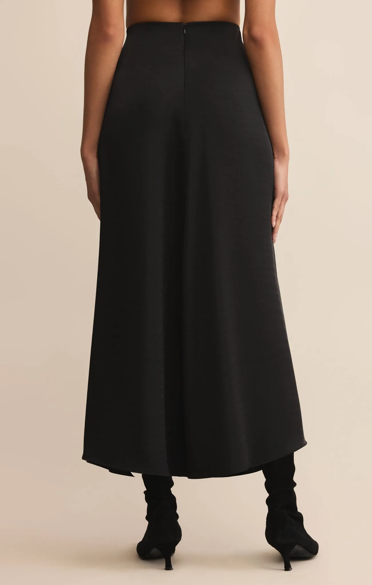 Northpointe Satin Midi Skirt sold by Z Supply product image thumbnail 4