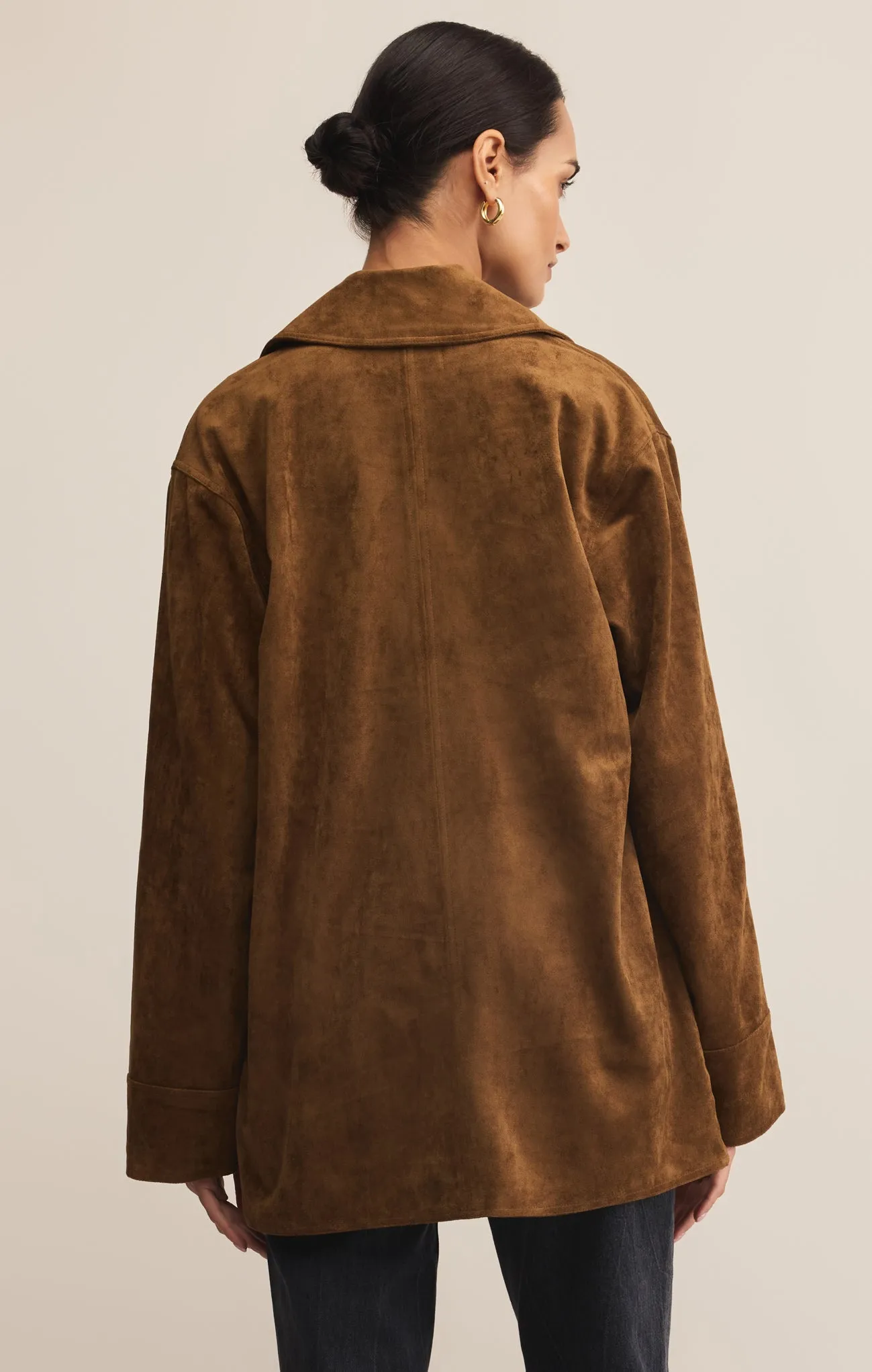 Decker Faux Suede Chore Coat sold by Z Supply product image thumbnail 3