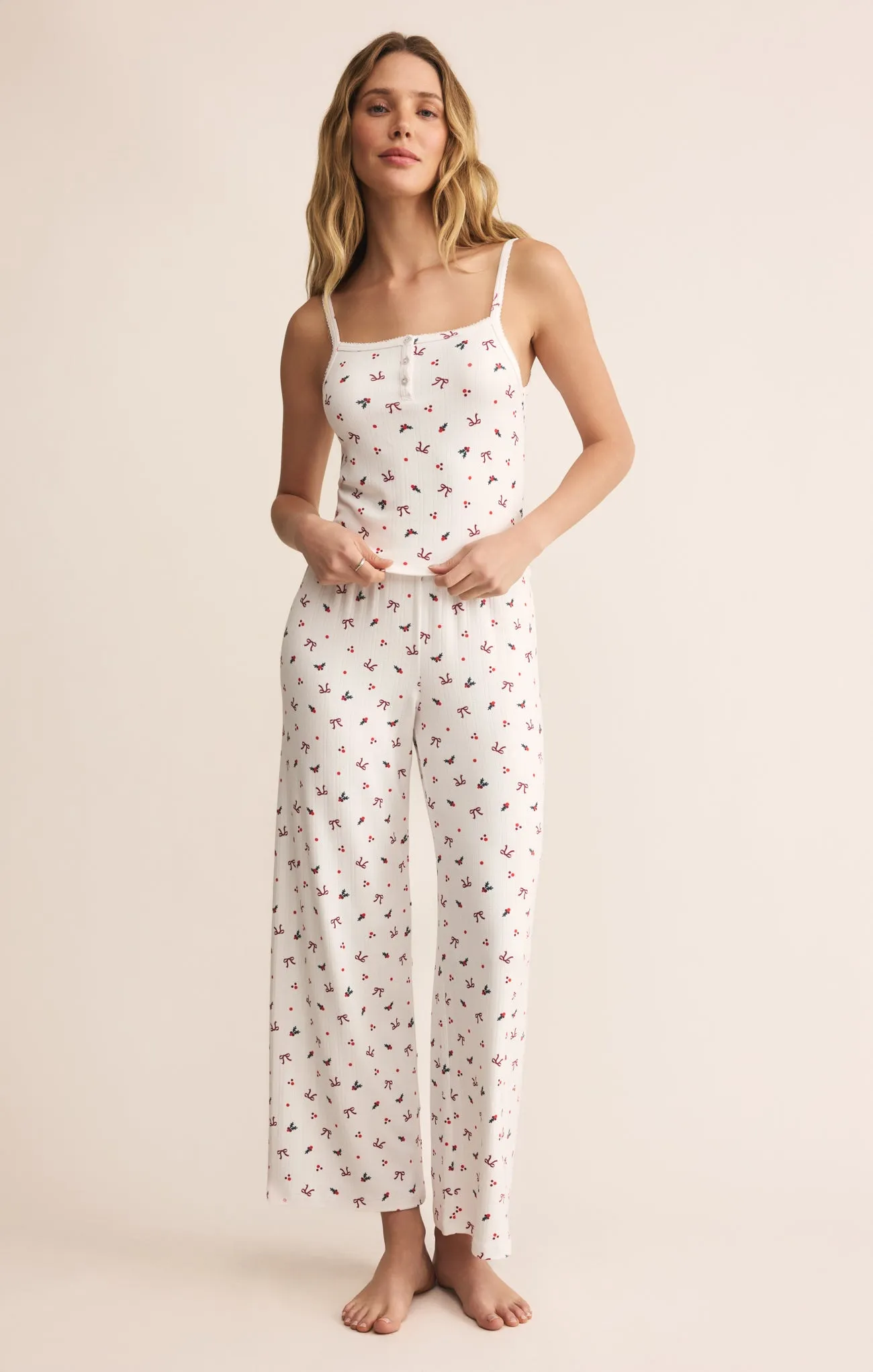 Cameron Holly Pointelle Cami sold by Z Supply product image thumbnail 3