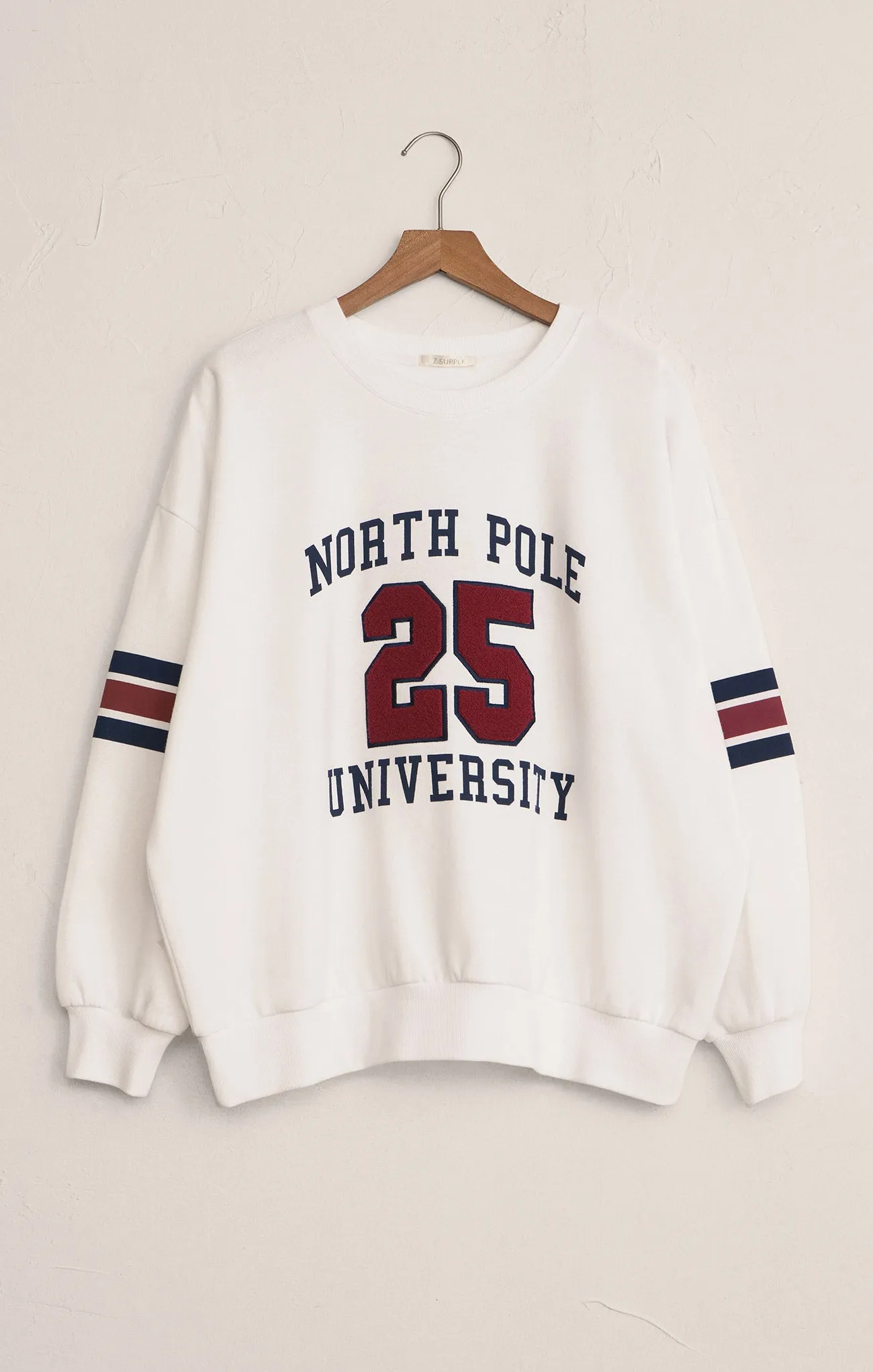 North Pole Sweatshirt sold by Z Supply product image thumbnail 4