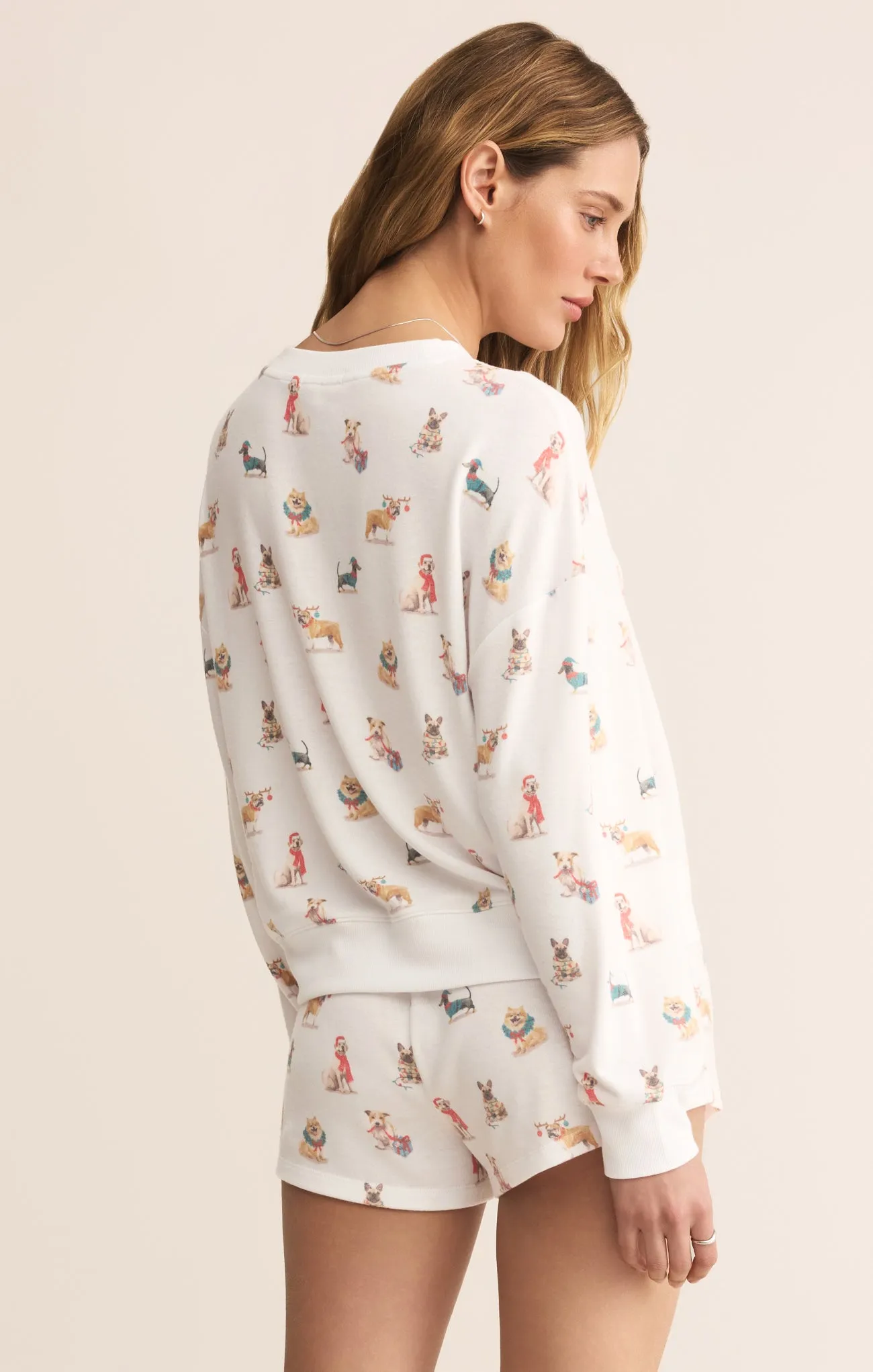 Cozy Up Pup Long Sleeve Top sold by Z Supply product image thumbnail 4
