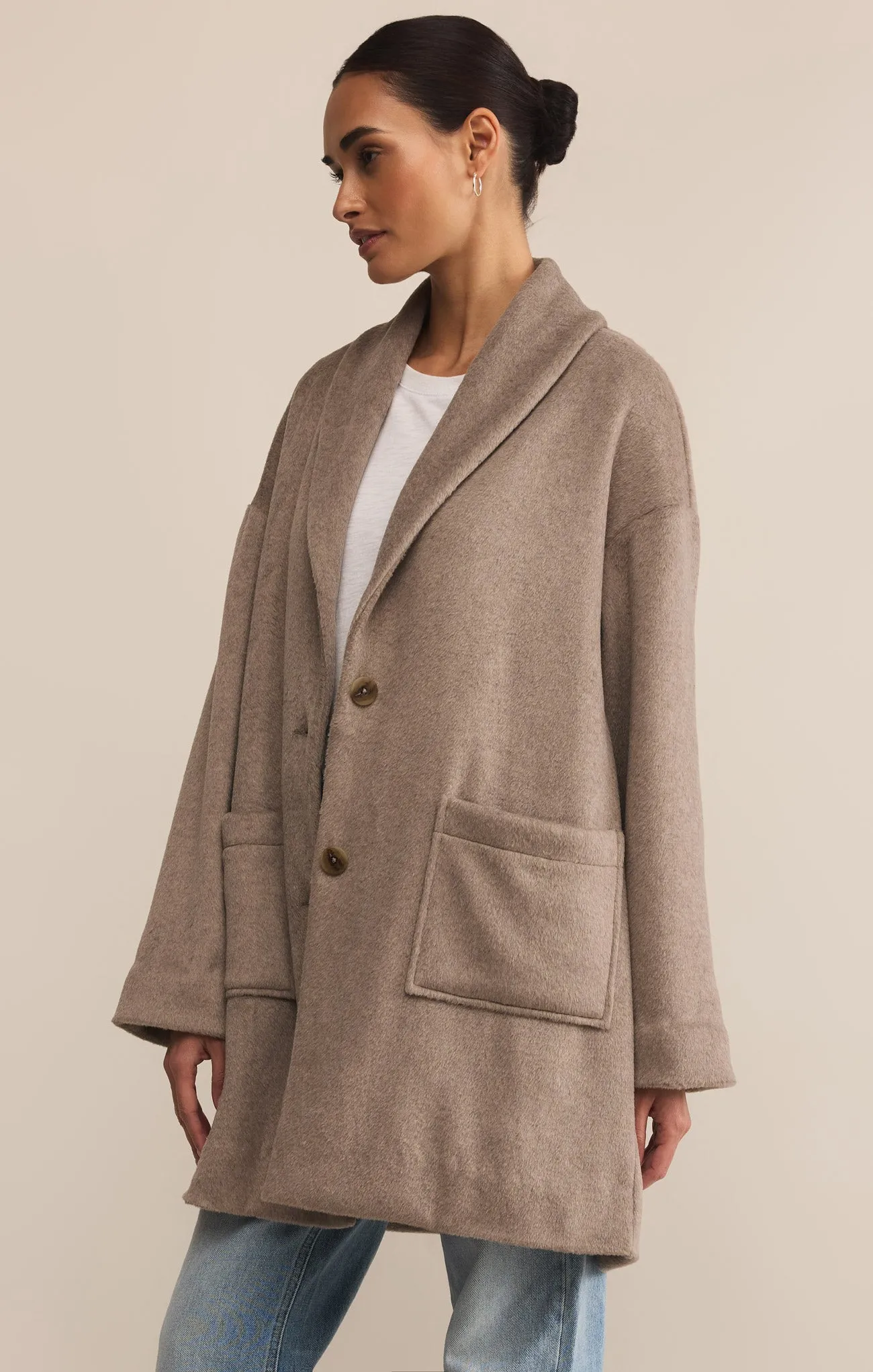 Lennon Heathered Coatigan sold by Z Supply product image thumbnail 3