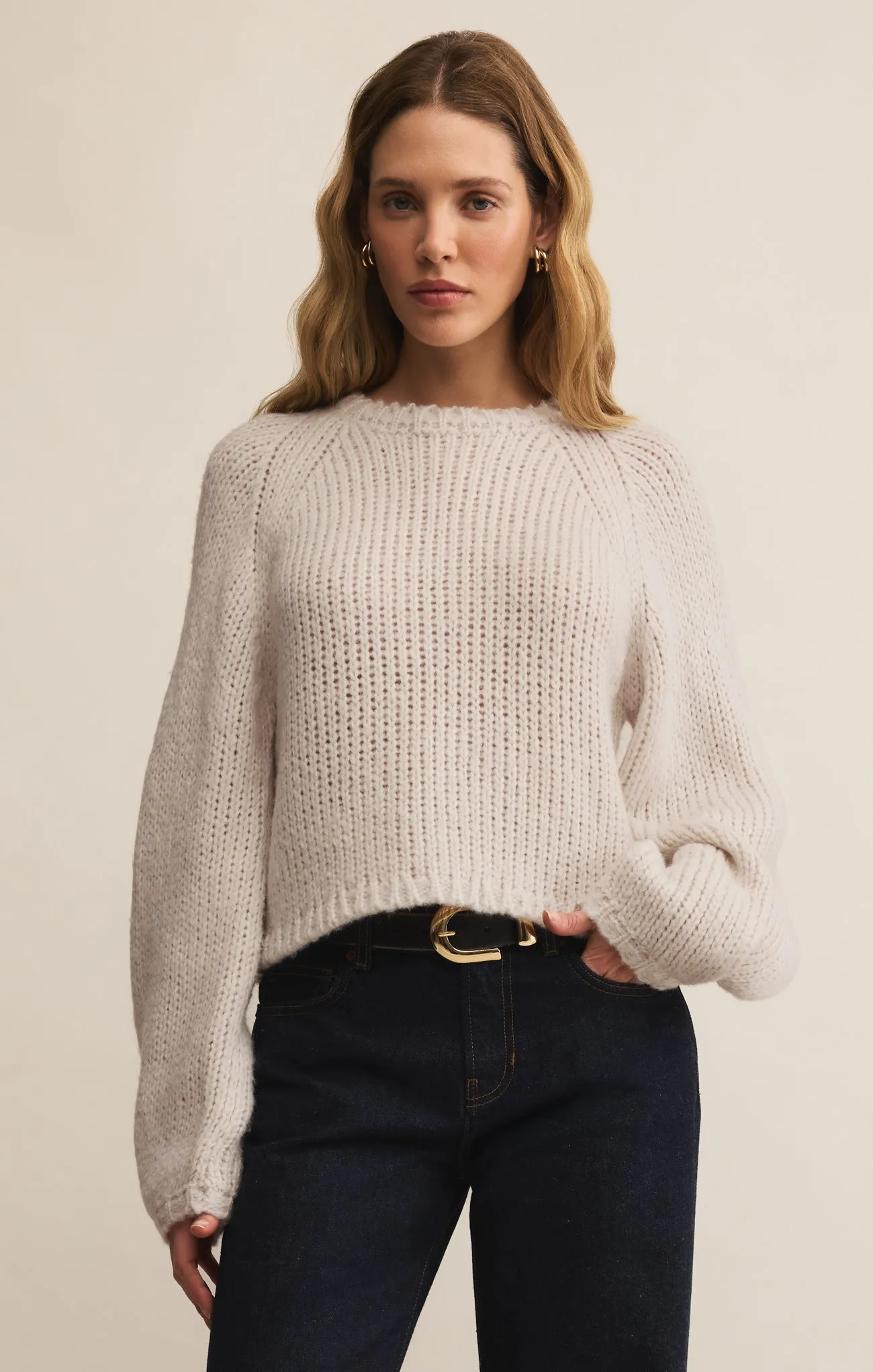 Sheena Open Knit Sweater sold by Z Supply