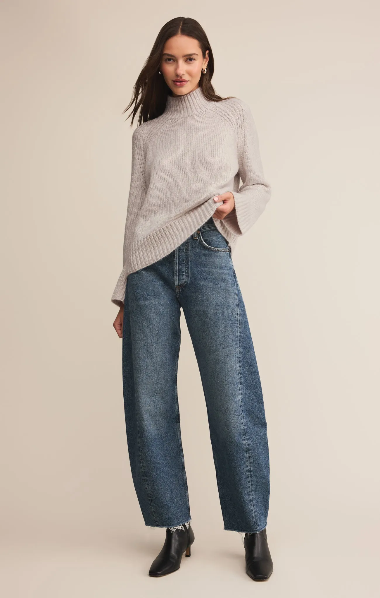 Emerge Mock Neck Sweater sold by Z Supply product image thumbnail 4