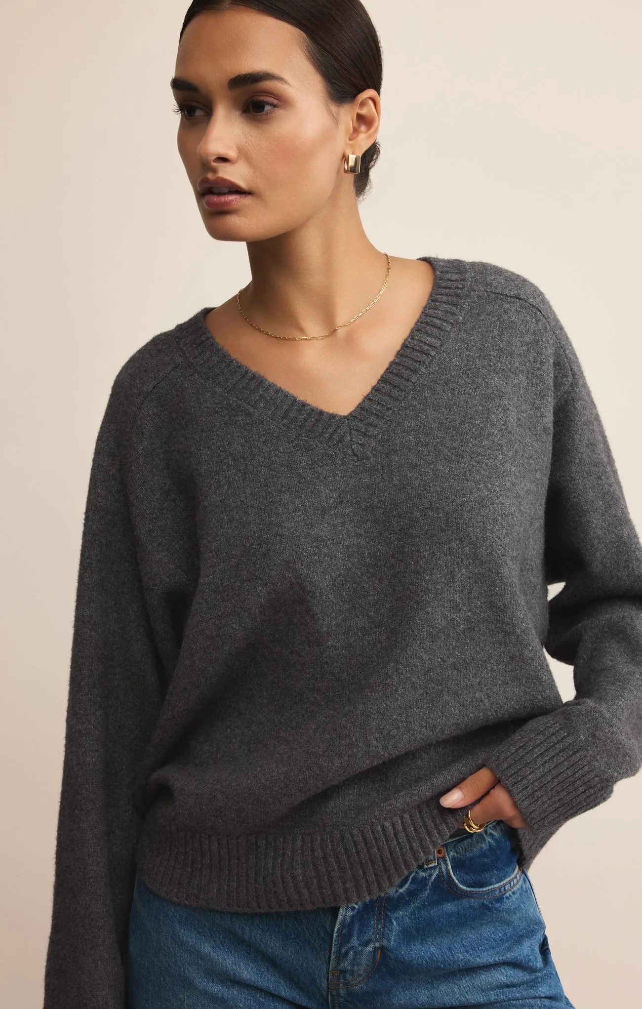 Eloise V-Neck Sweater sold by Z Supply product image thumbnail 5