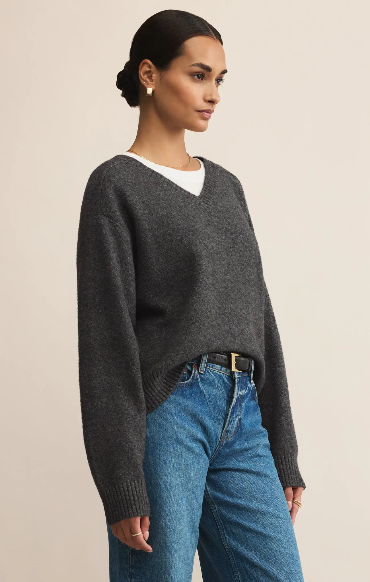 Eloise V-Neck Sweater sold by Z Supply product image thumbnail 3