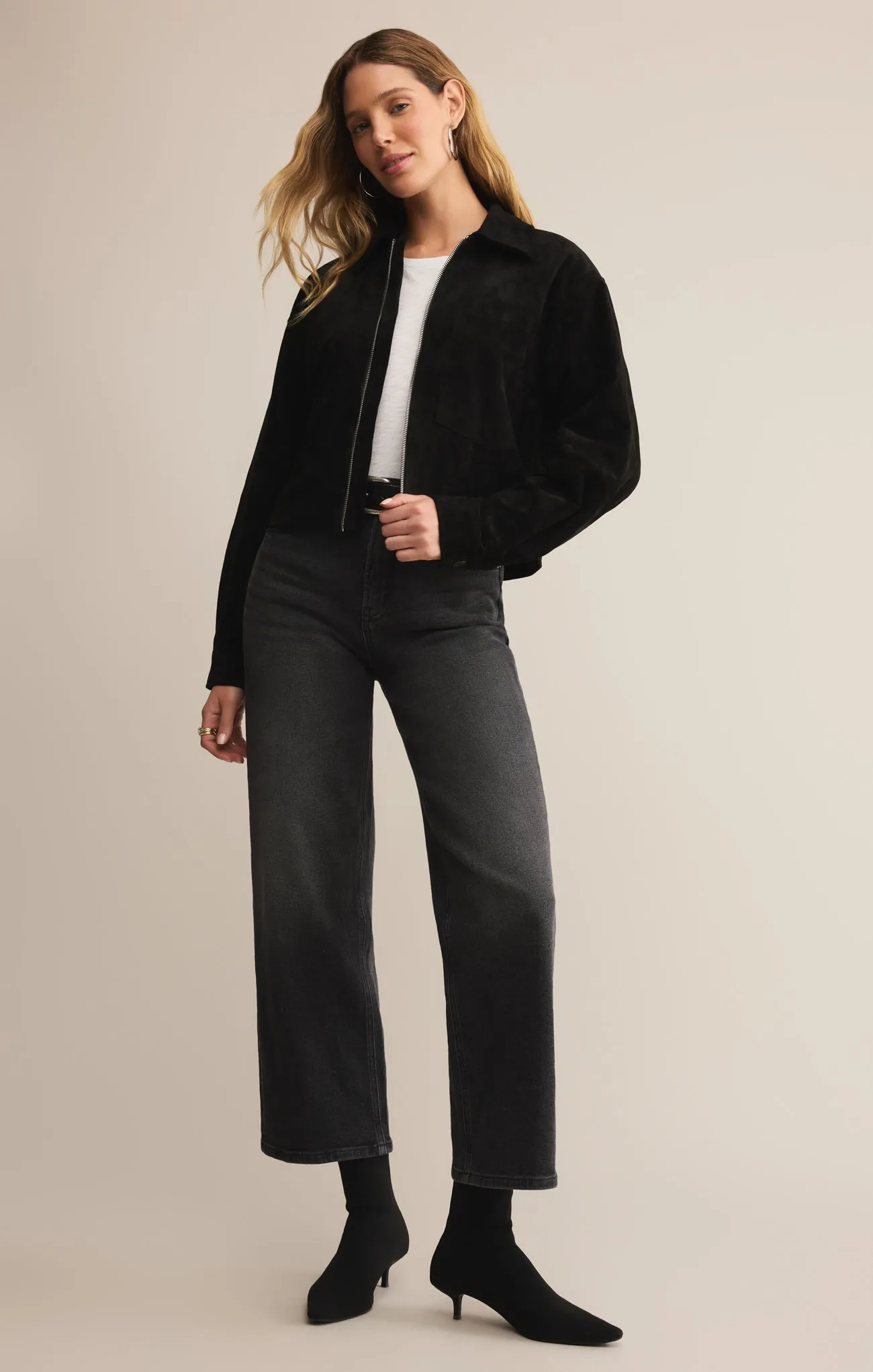 Heritage Faux Suede Jacket sold by Z Supply product image thumbnail 4