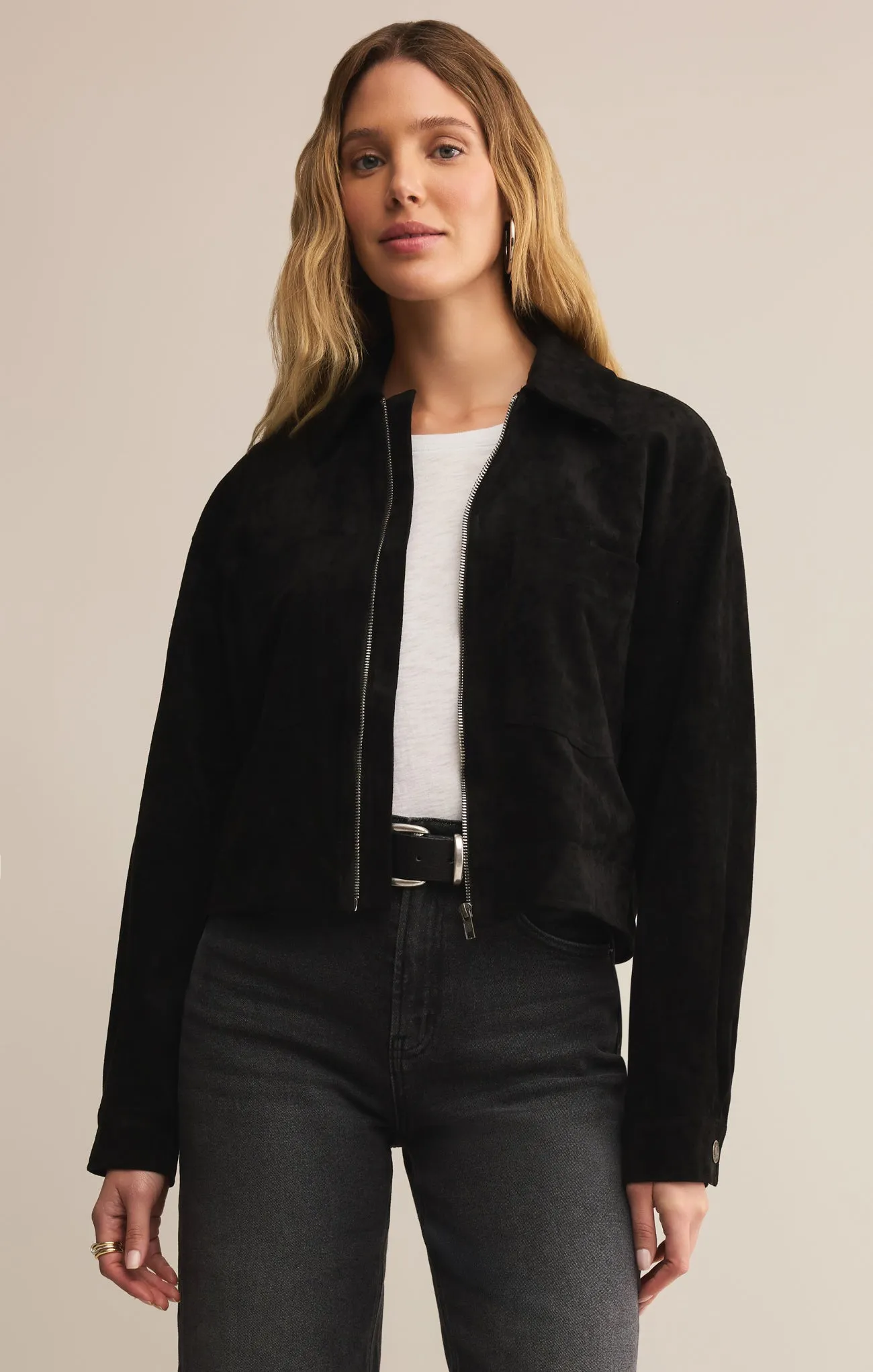 Heritage Faux Suede Jacket sold by Z Supply