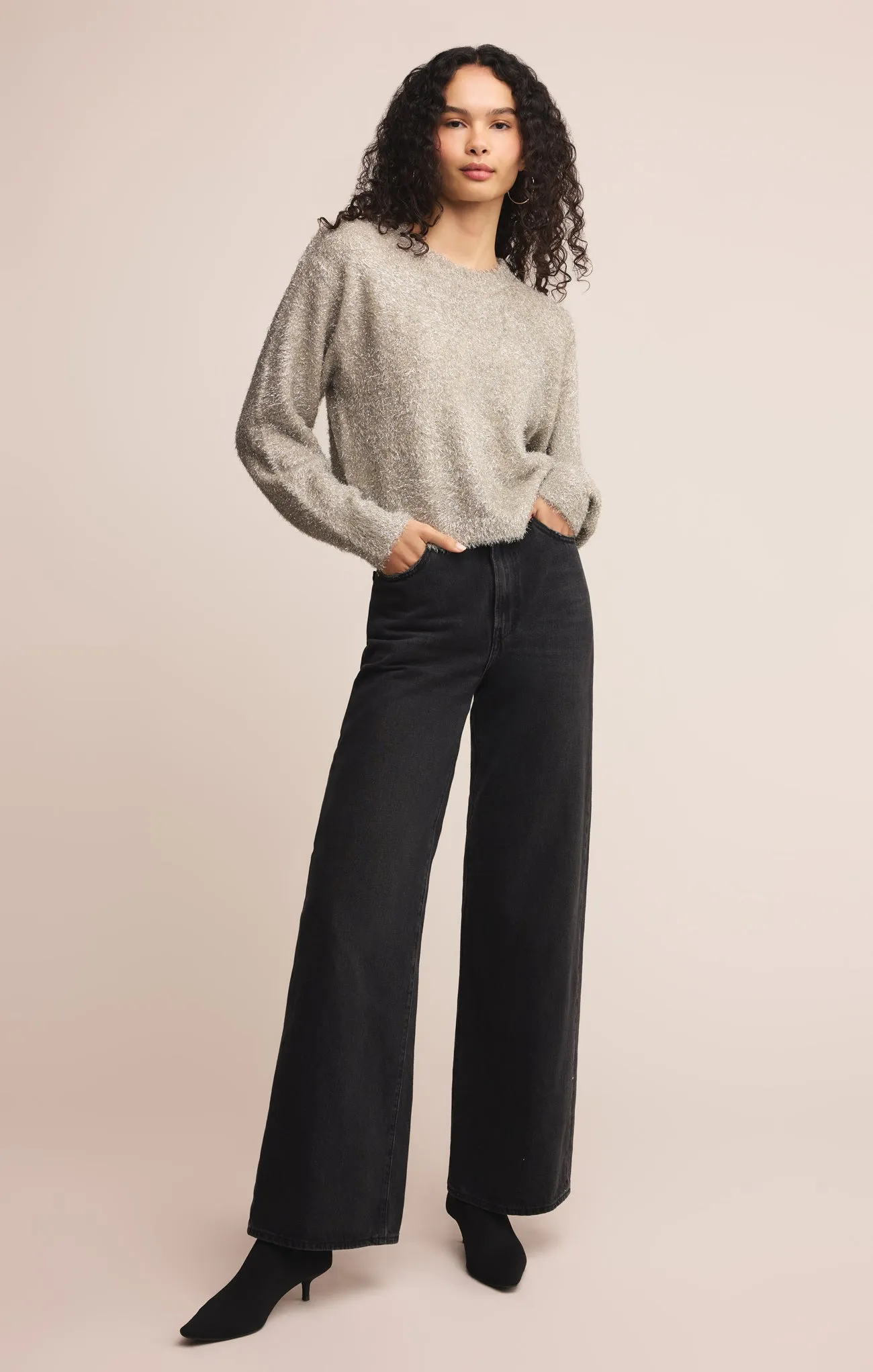 Tinseltown Boyfriend Sweater sold by Z Supply product image thumbnail 4