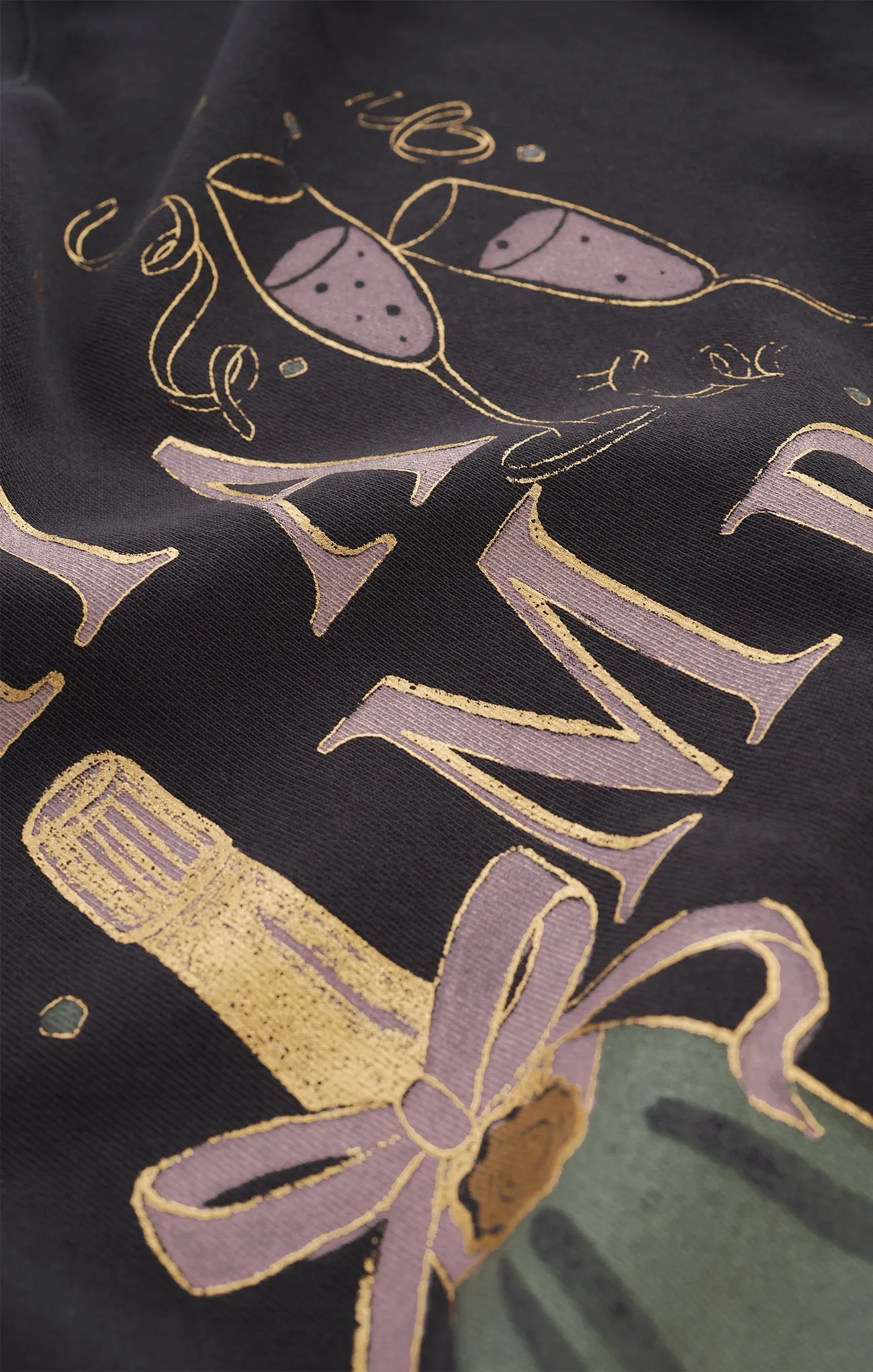 Celebrate Champagne Sweatshirt sold by Z Supply product image thumbnail 5