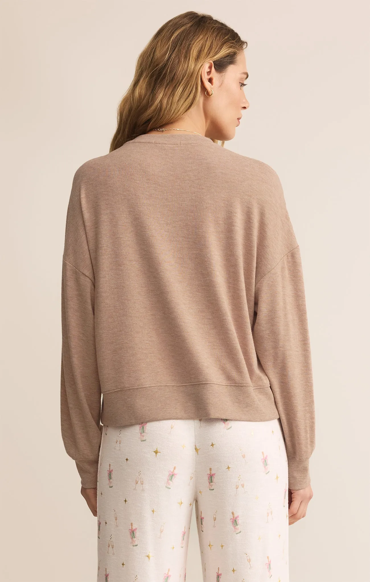 Champagne Long Sleeve Top sold by Z Supply product image thumbnail 4