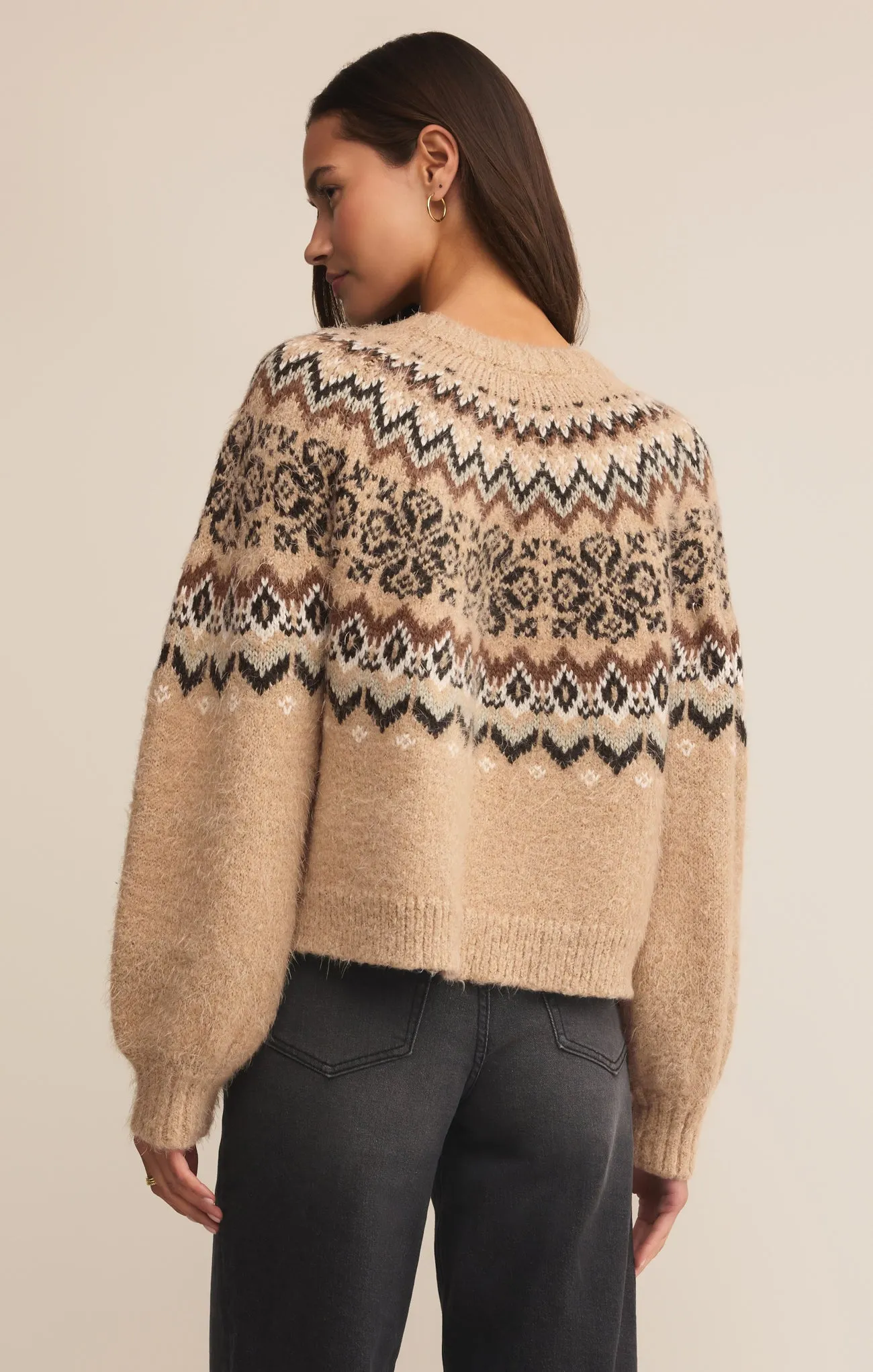 Kenaby Fair Isle Sweater sold by Z Supply product image thumbnail 3