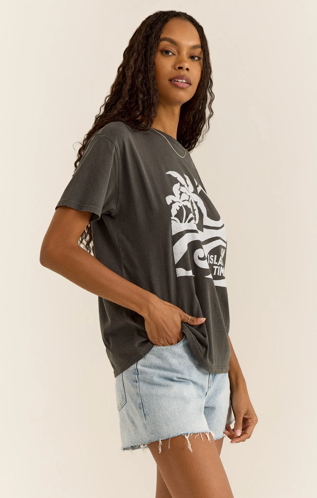 Island Time Boyfriend Tee sold by Z Supply product image thumbnail 3