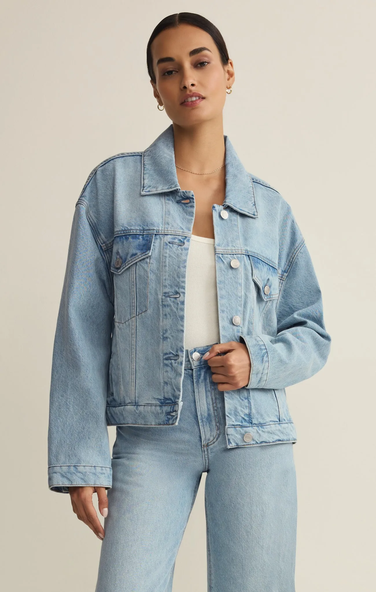 Dani Denim Trucker Jacket sold by Z Supply