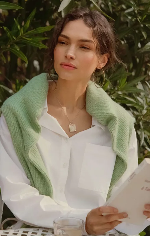 Lisette Poplin Top sold by Z Supply