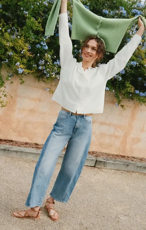 Luna Stretch Denim Crop Pant sold by Z Supply