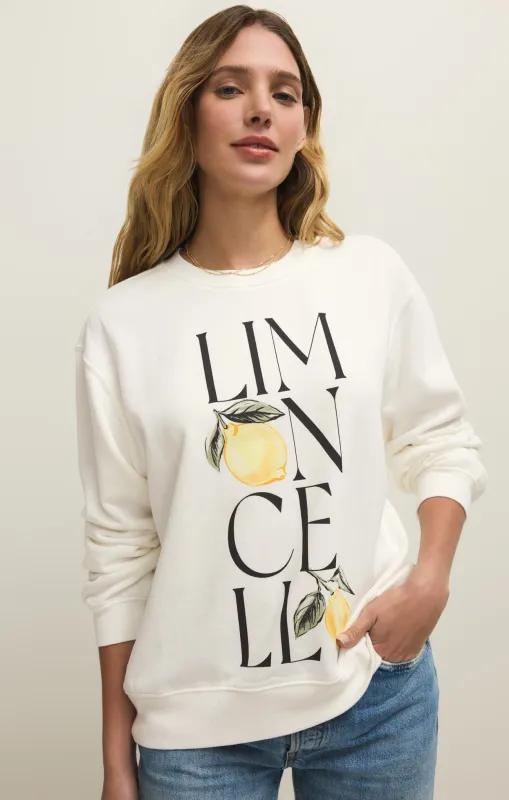 Limon Boyfriend Sweatshirt sold by Z Supply
