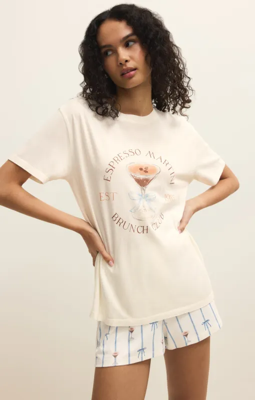 Espresso Martini Boyfriend Tee made by Z Supply