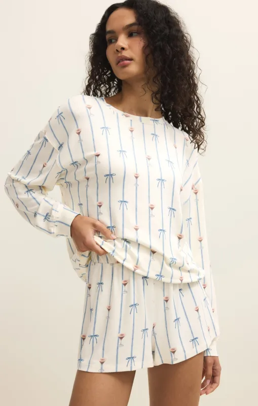 Cozy Espresso Martini Long Sleeve Top sold by Z Supply