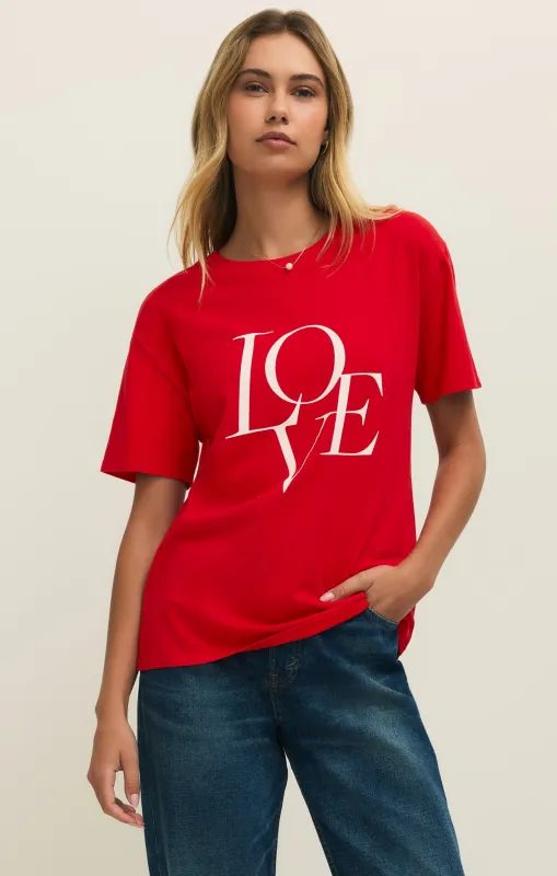 Love You Boyfriend Tee sold by Z Supply