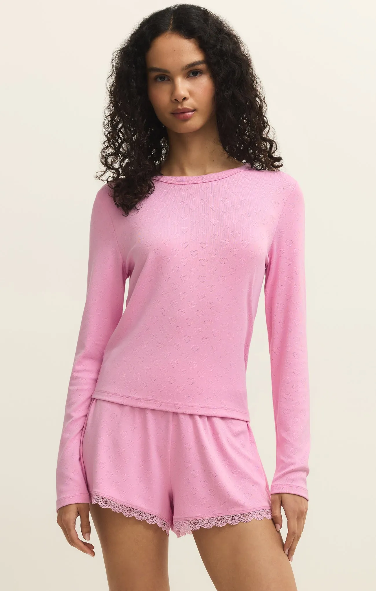 Maison Pointelle Long Sleeve Top sold by Z Supply