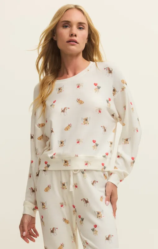 Bisous Love Pup Top sold by Z Supply