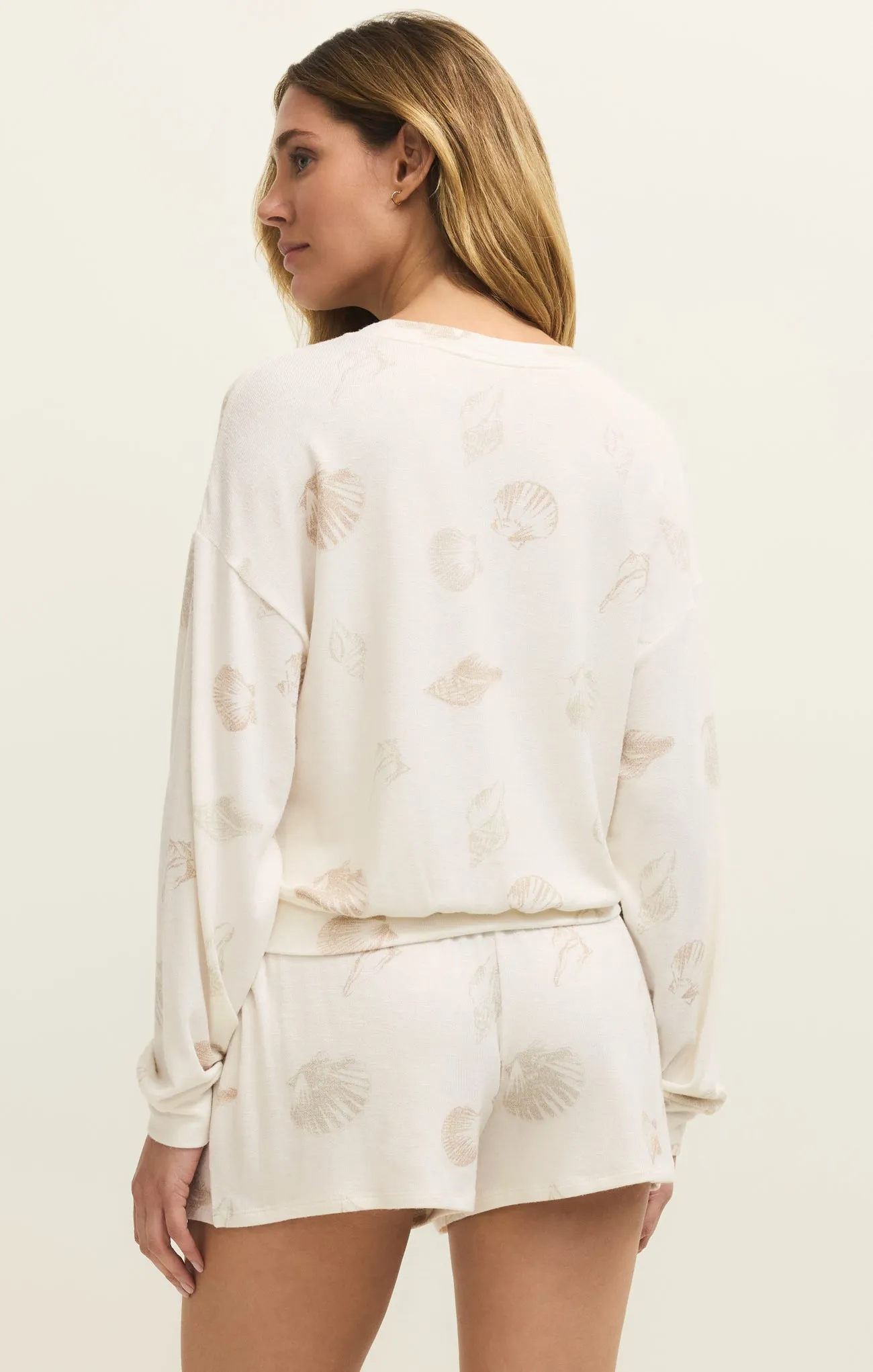 Bisous Shell Long Sleeve Top sold by Z Supply product image thumbnail 2