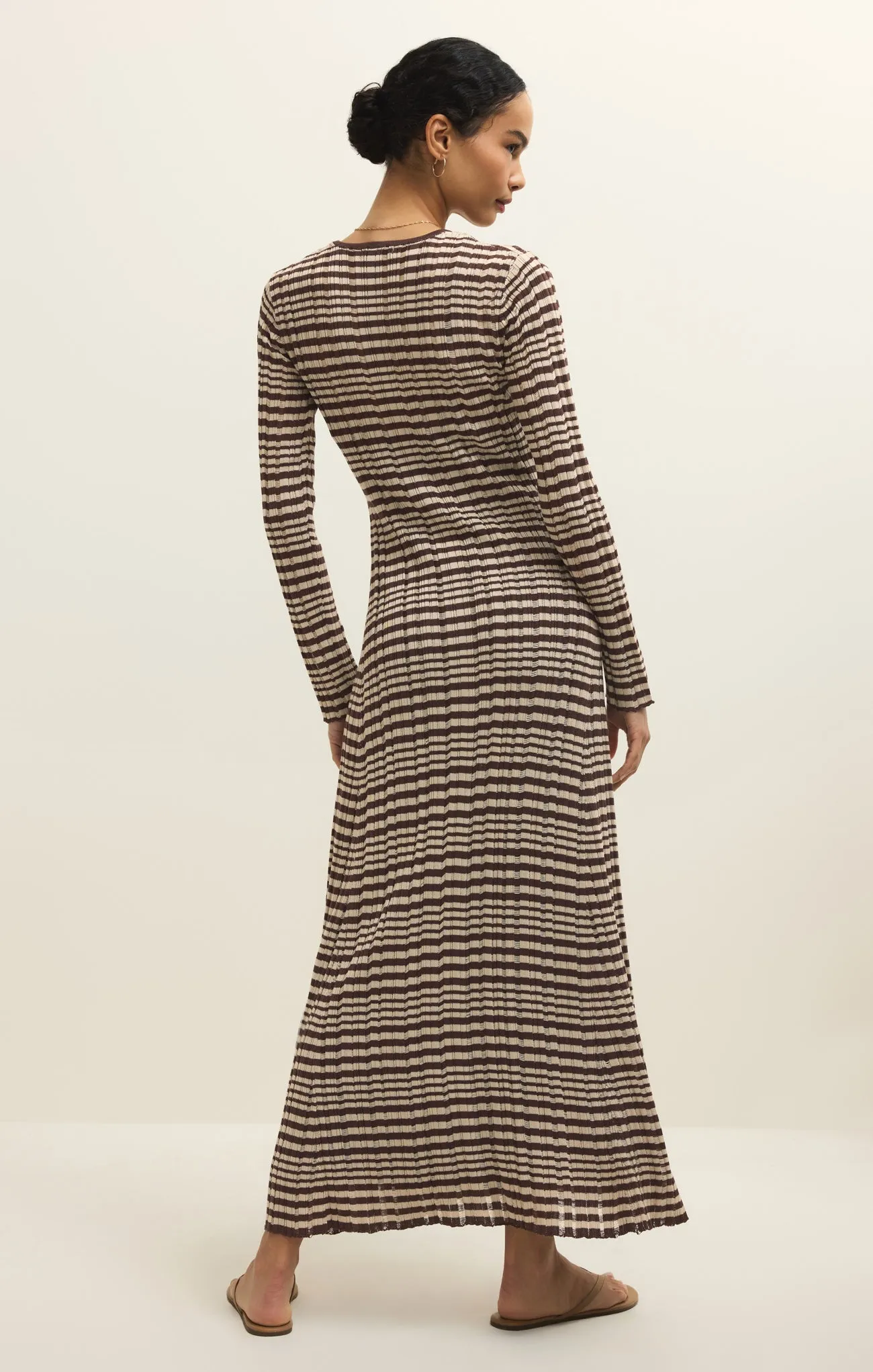 Rosetta Striped Rib Midi Dress sold by Z Supply product image thumbnail 3