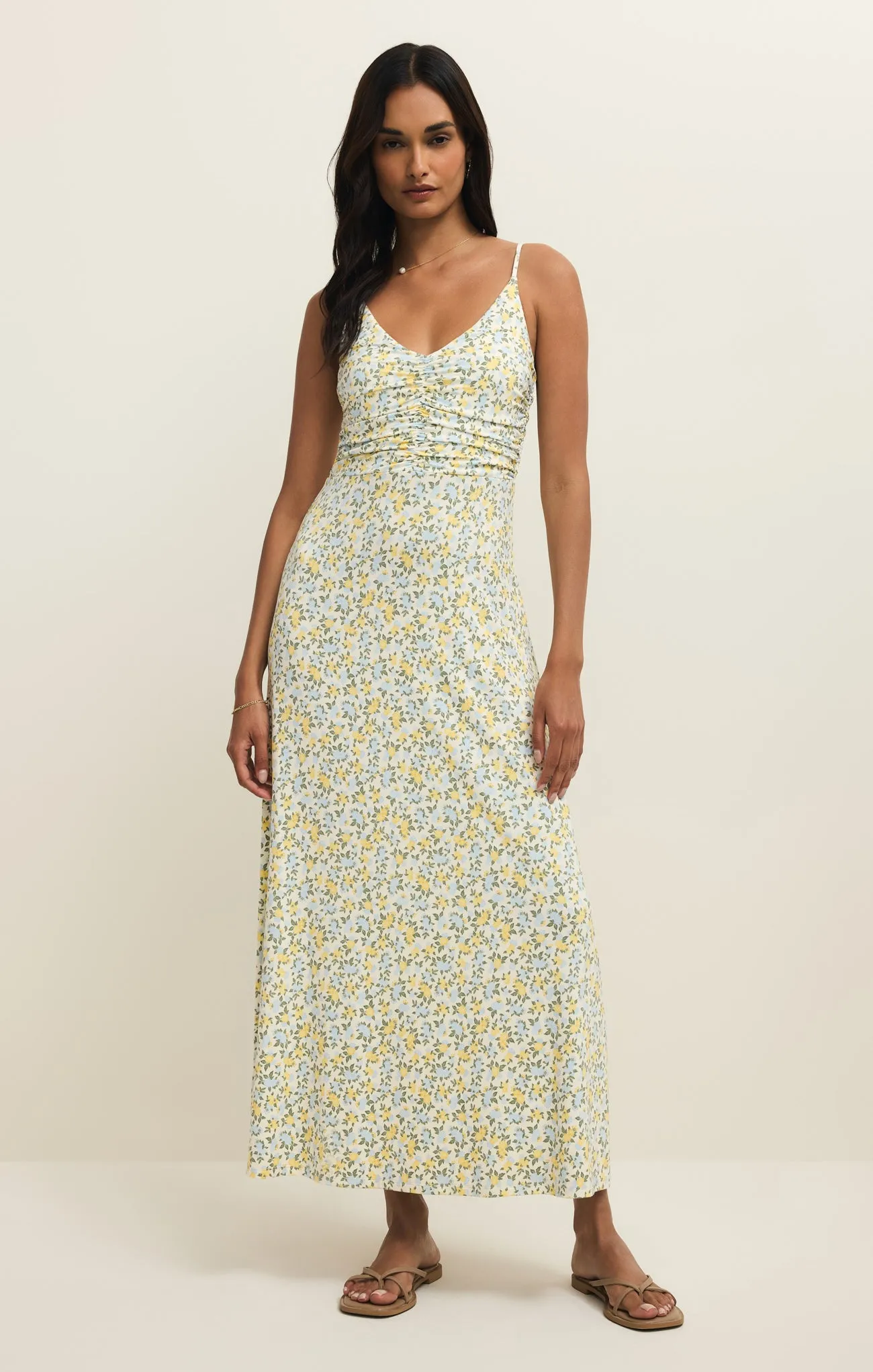 Faya Idra Ditsy Maxi Dress sold by Z Supply