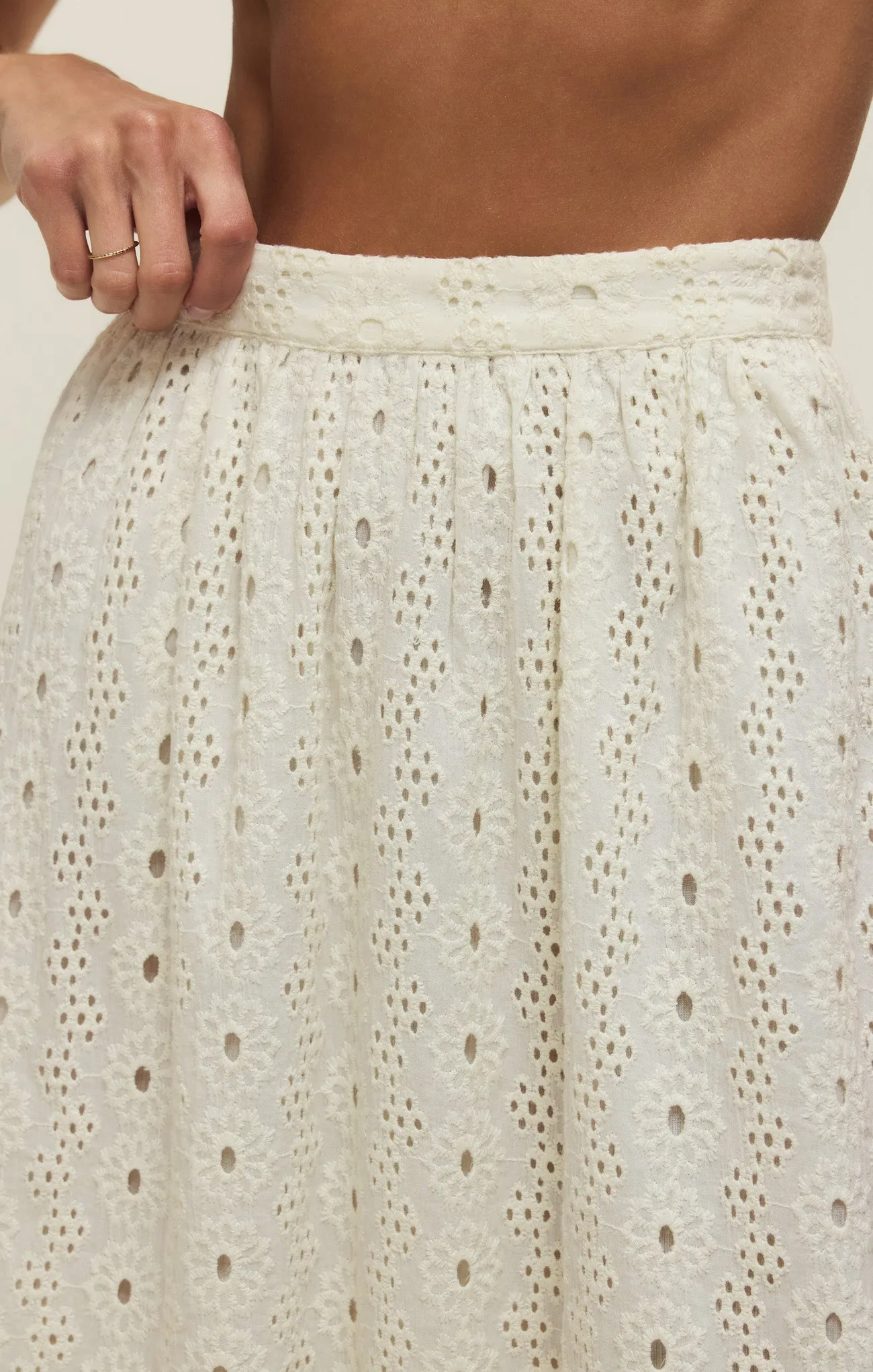 Bria Eyelet Skirt sold by Z Supply product image thumbnail 5