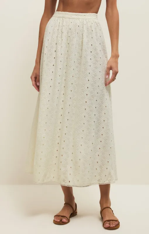Bria Eyelet Skirt sold by Z Supply