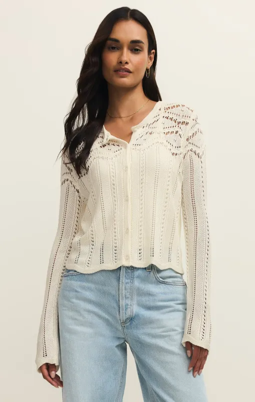 Alycia Crochet Sweater sold by Z Supply