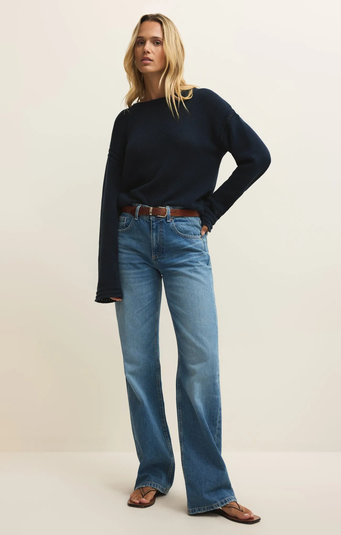 Bellami Crochet Sweater sold by Z Supply product image thumbnail 4