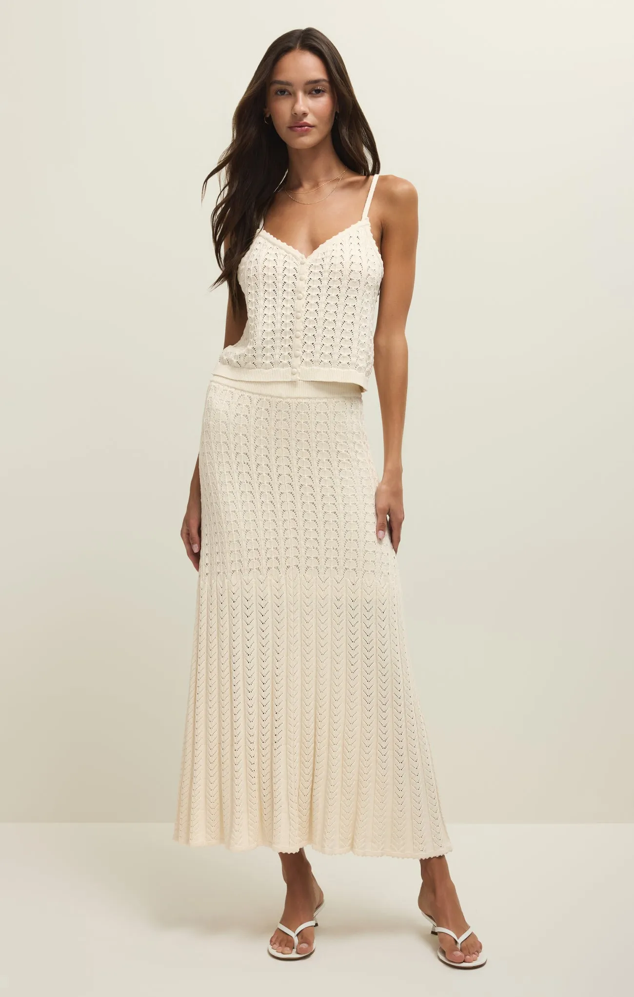 Lexa Crochet Sweater Maxi Skirt sold by Z Supply product image thumbnail 4