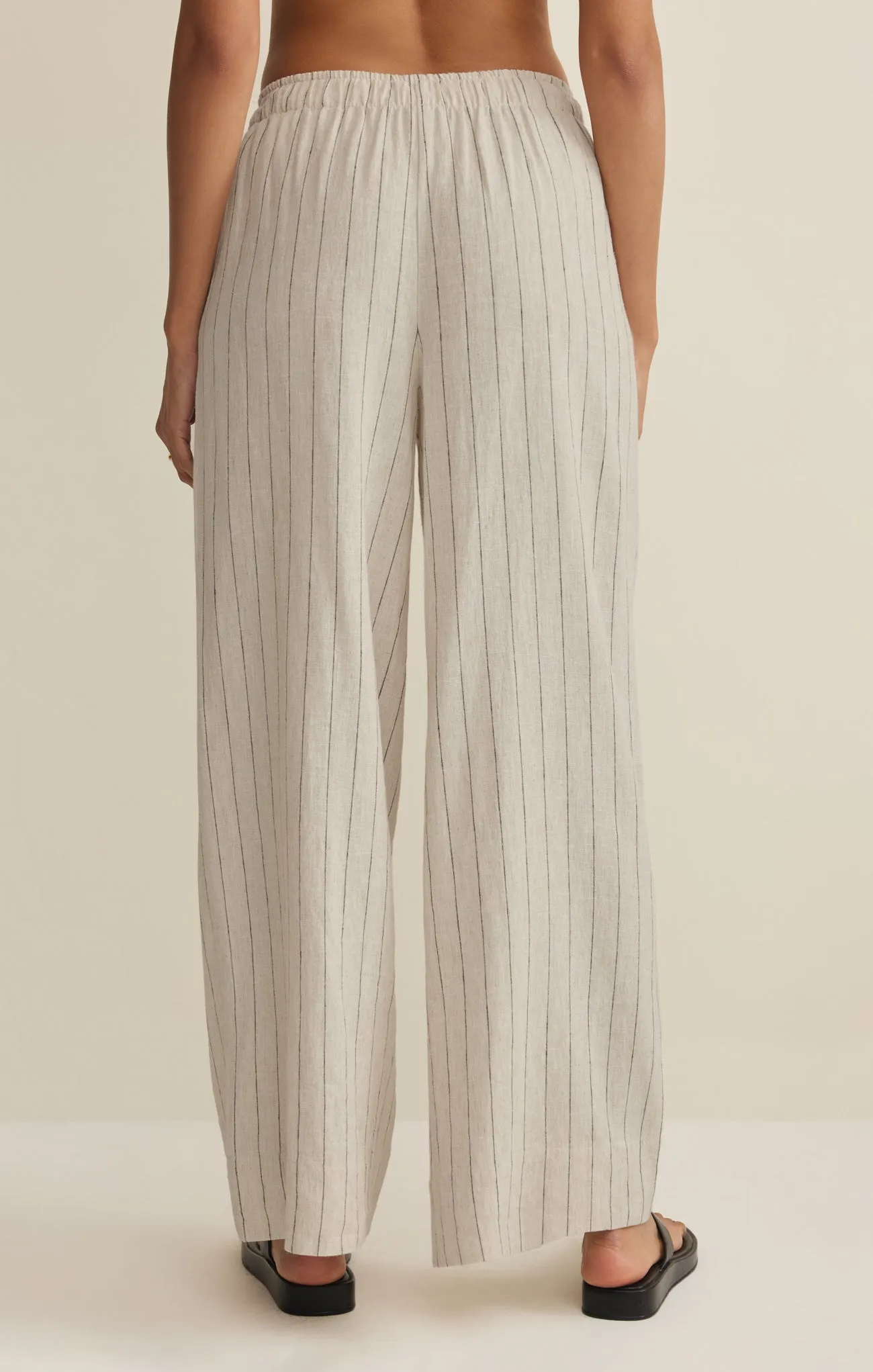 Henri Striped Linen Wide Leg Pant sold by Z Supply product image thumbnail 3