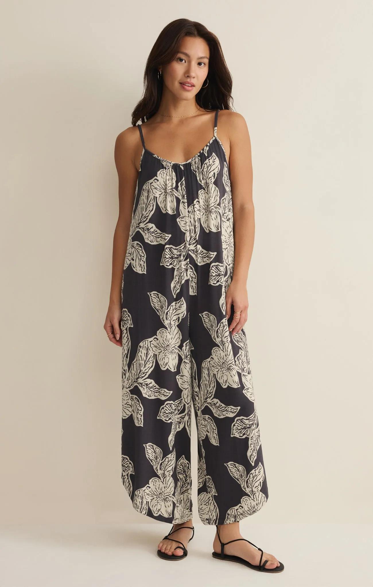 Flared Asha Floral Jumpsuit sold by Z Supply product image thumbnail 5