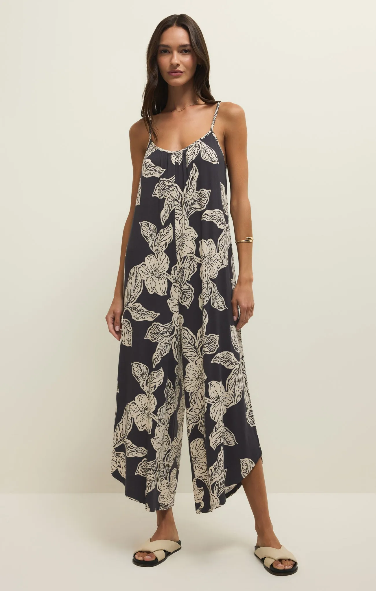 Flared Asha Floral Jumpsuit sold by Z Supply product image thumbnail 2