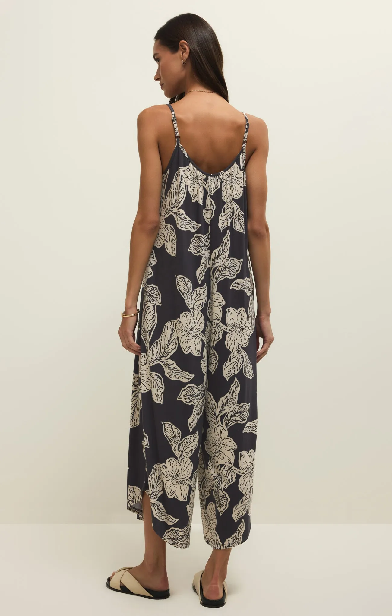Flared Asha Floral Jumpsuit sold by Z Supply product image thumbnail 3