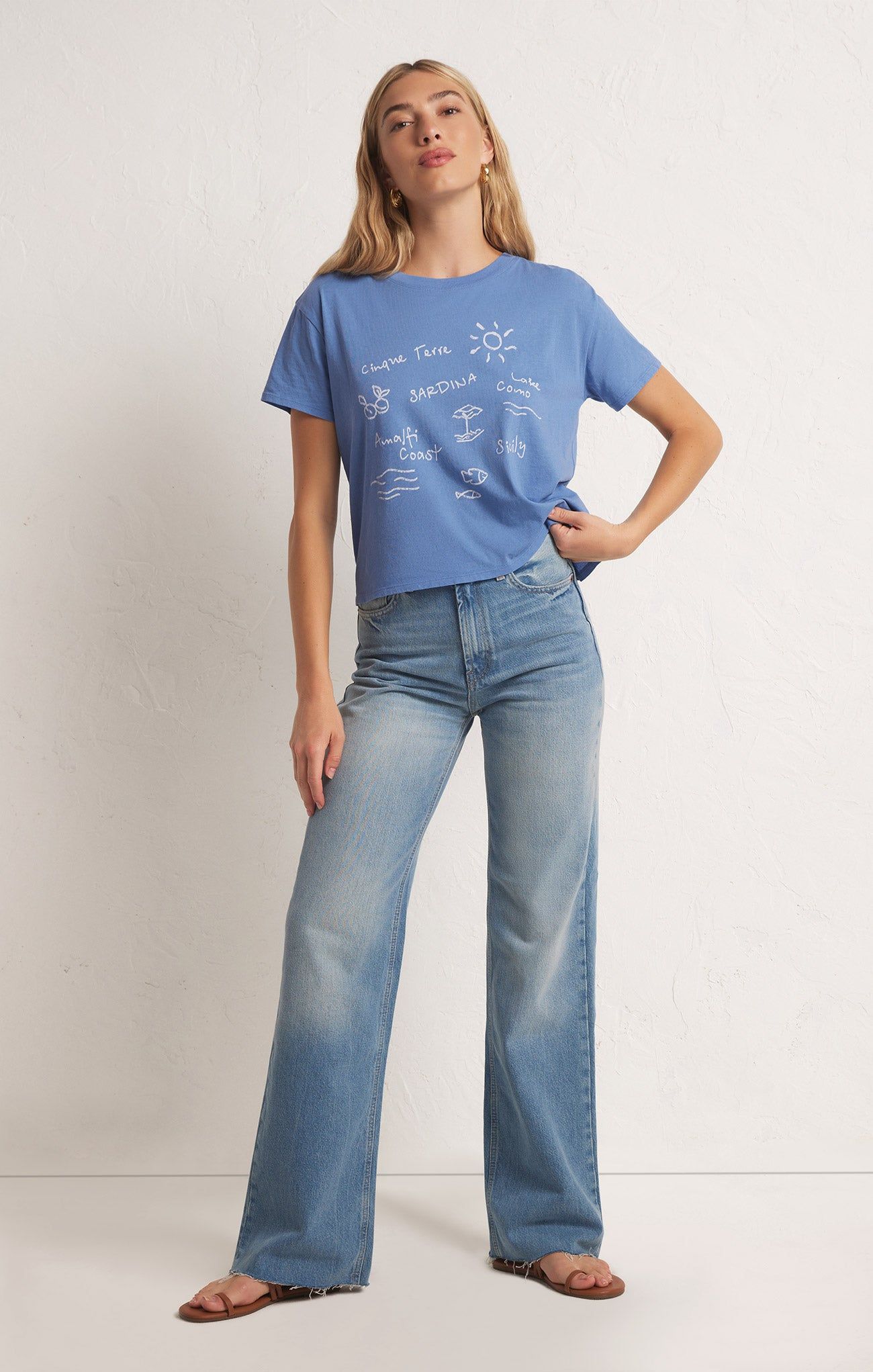 Go To Destination Tee sold by Z Supply product image thumbnail 4