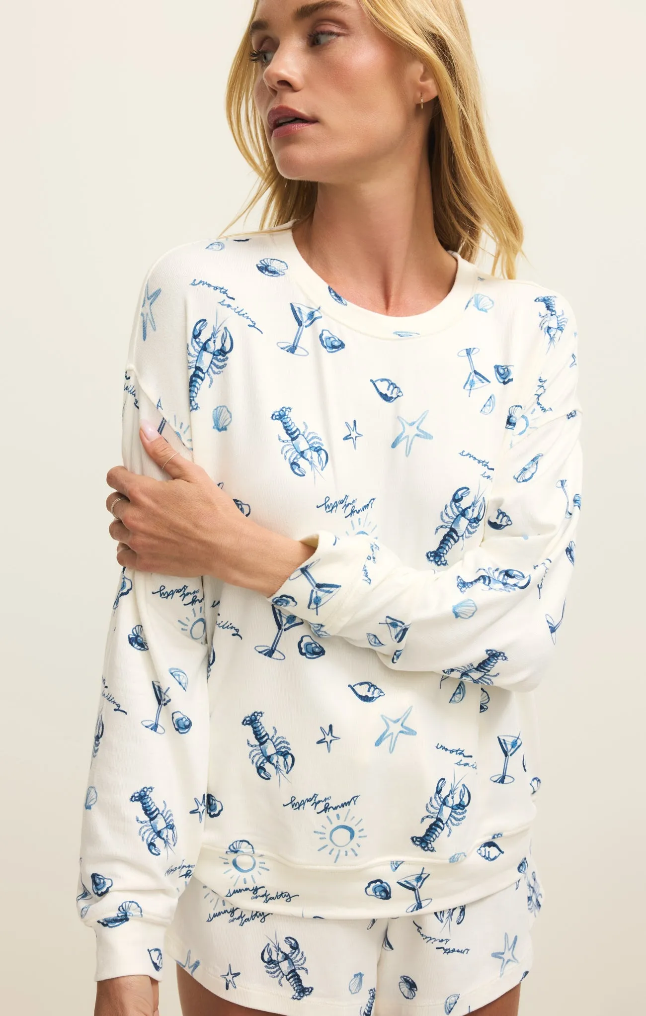 Lost At Sea Long Sleeve Top sold by Z Supply product image thumbnail 5