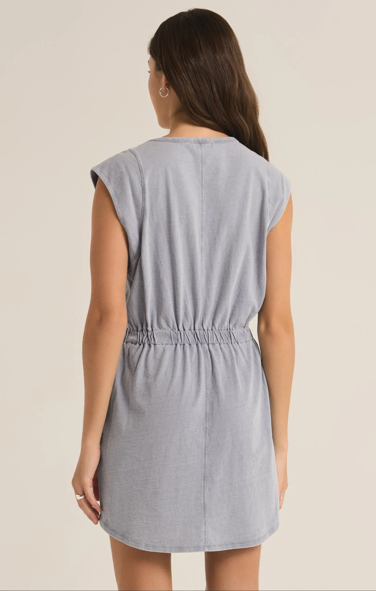 Paxton Jersey Denim Mini Dress sold by Z Supply product image thumbnail 4