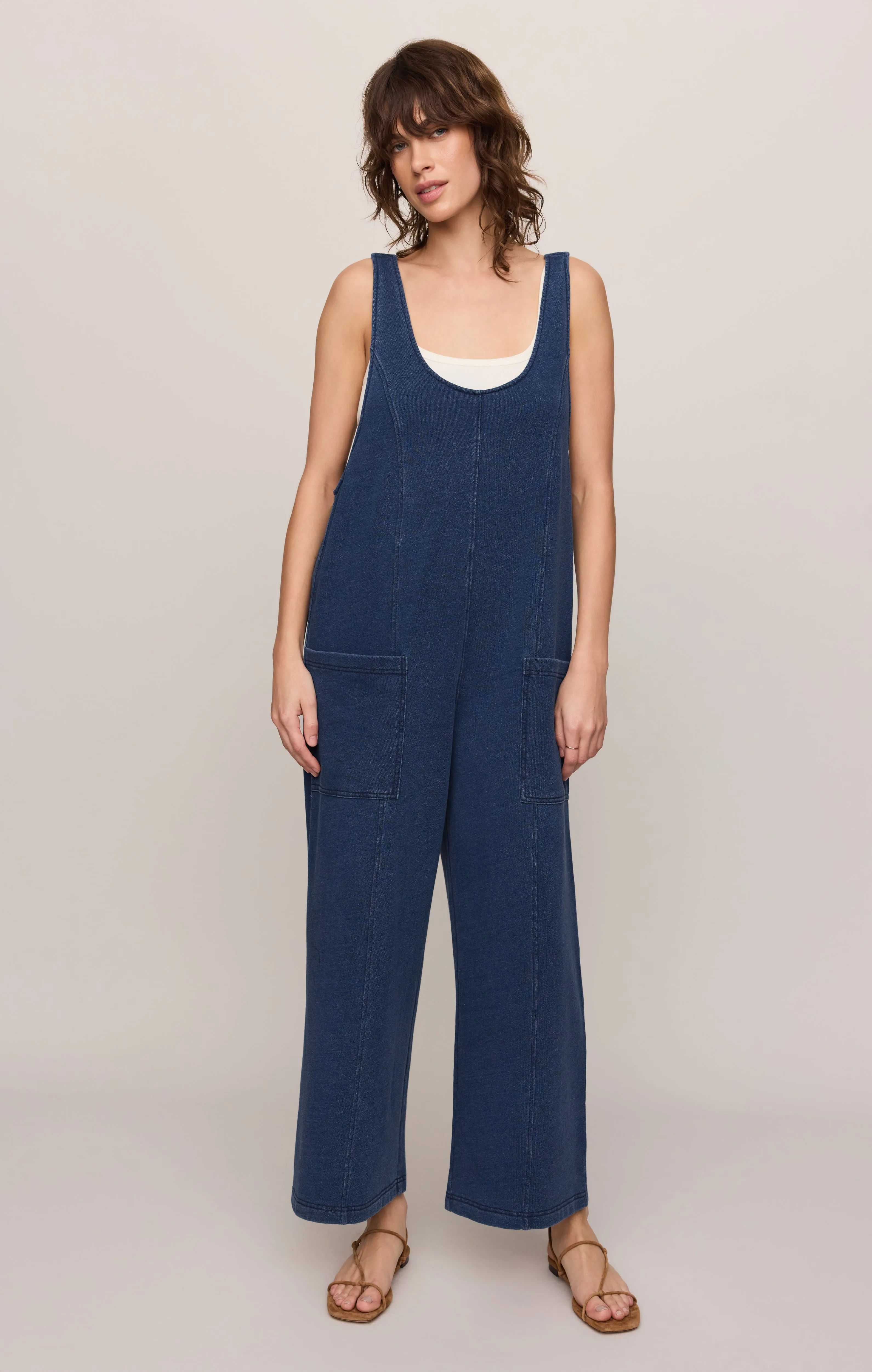 Dream All Day Knit Denim Overall sold by Z Supply product image thumbnail 4
