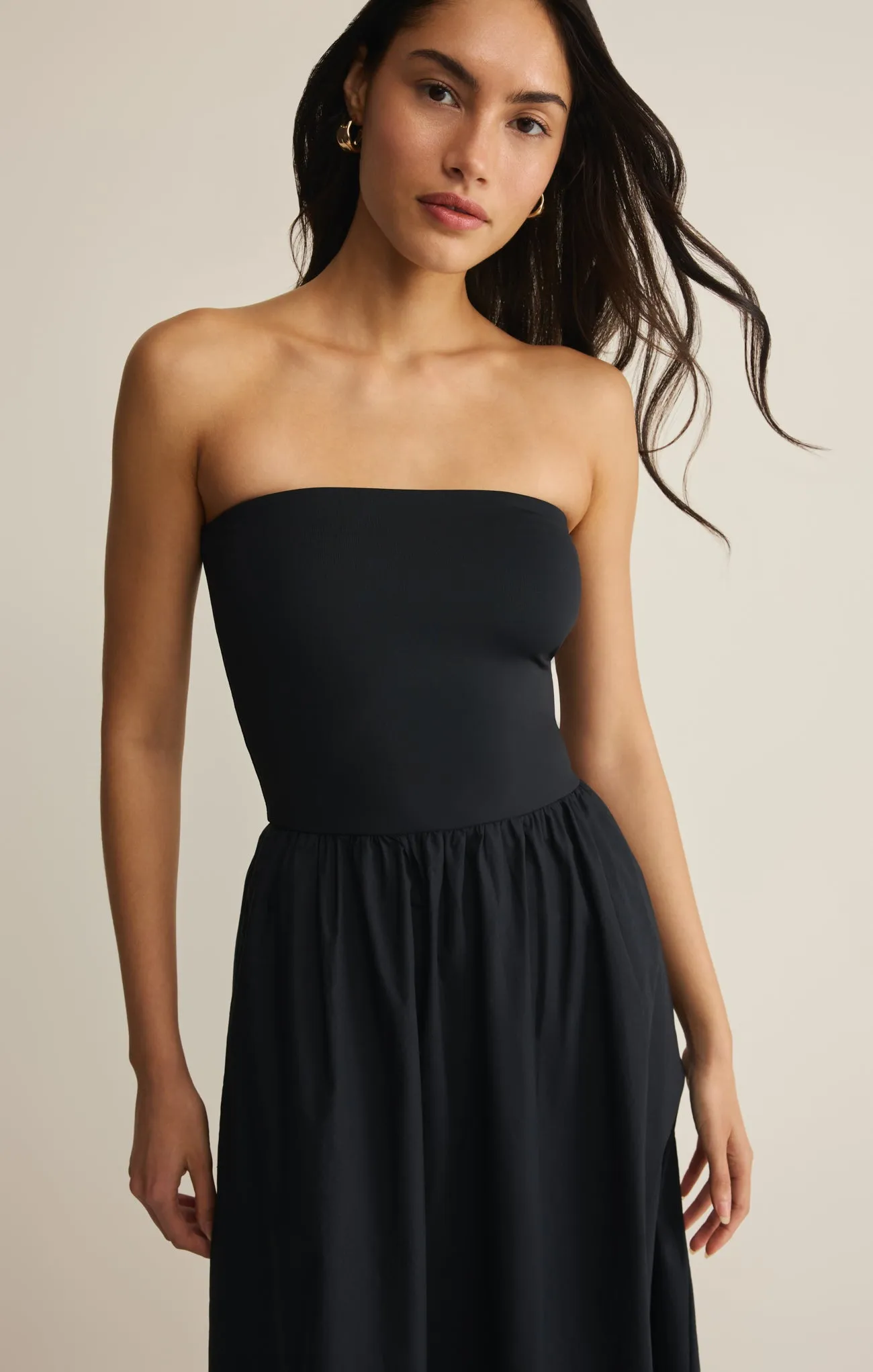 Sunsought Strapless Midi Dress sold by Z Supply product image thumbnail 5