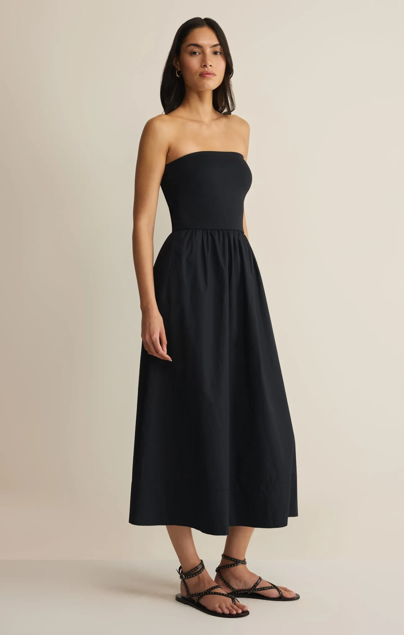 Sunsought Strapless Midi Dress sold by Z Supply product image thumbnail 3