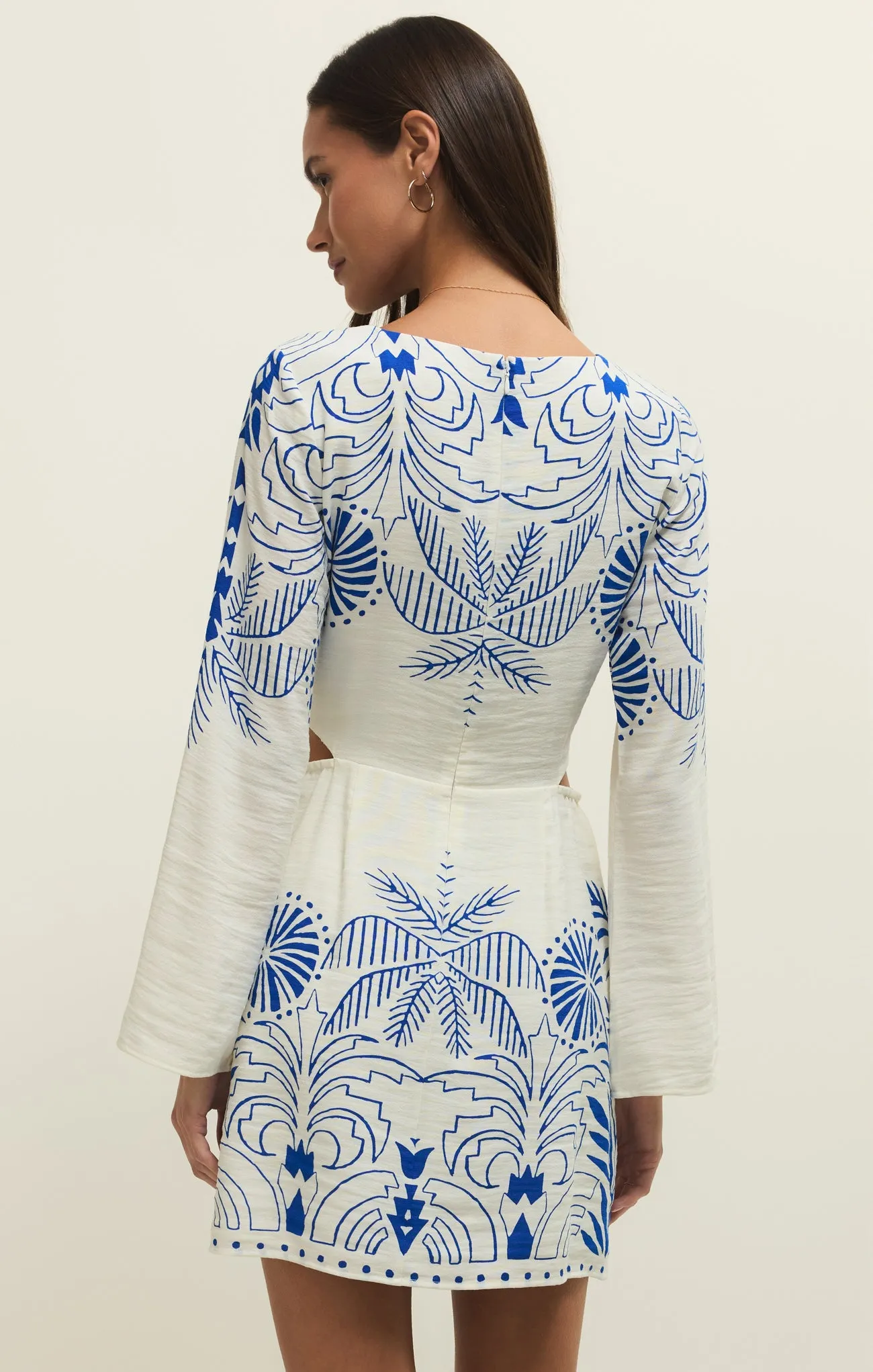 Tahina Airy Palm Mini Dress sold by Z Supply product image thumbnail 3