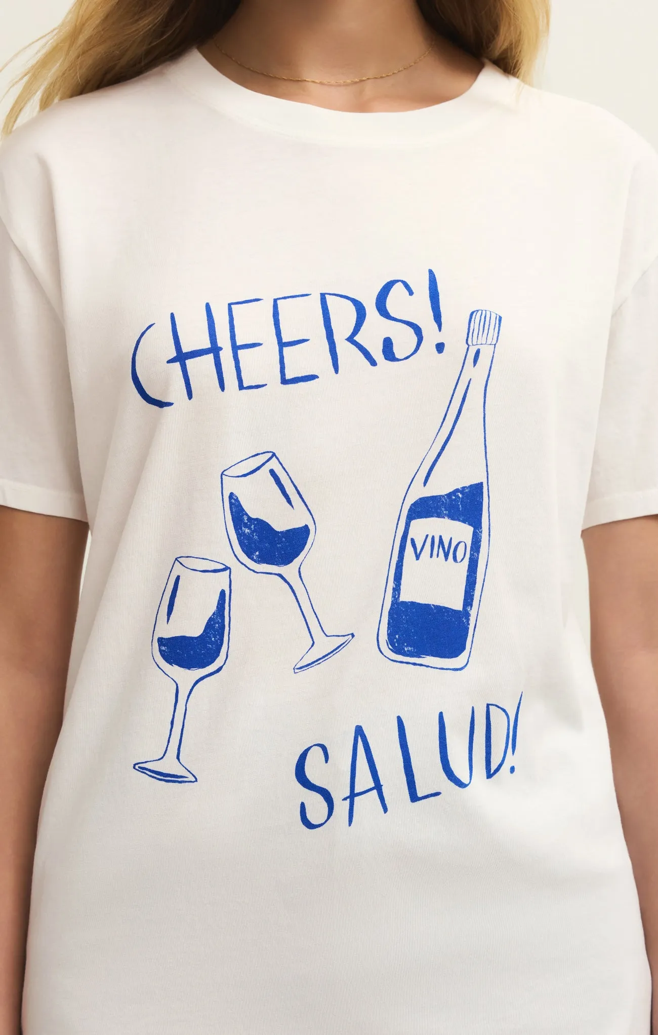 Salud Boyfriend Tee sold by Z Supply product image thumbnail 5